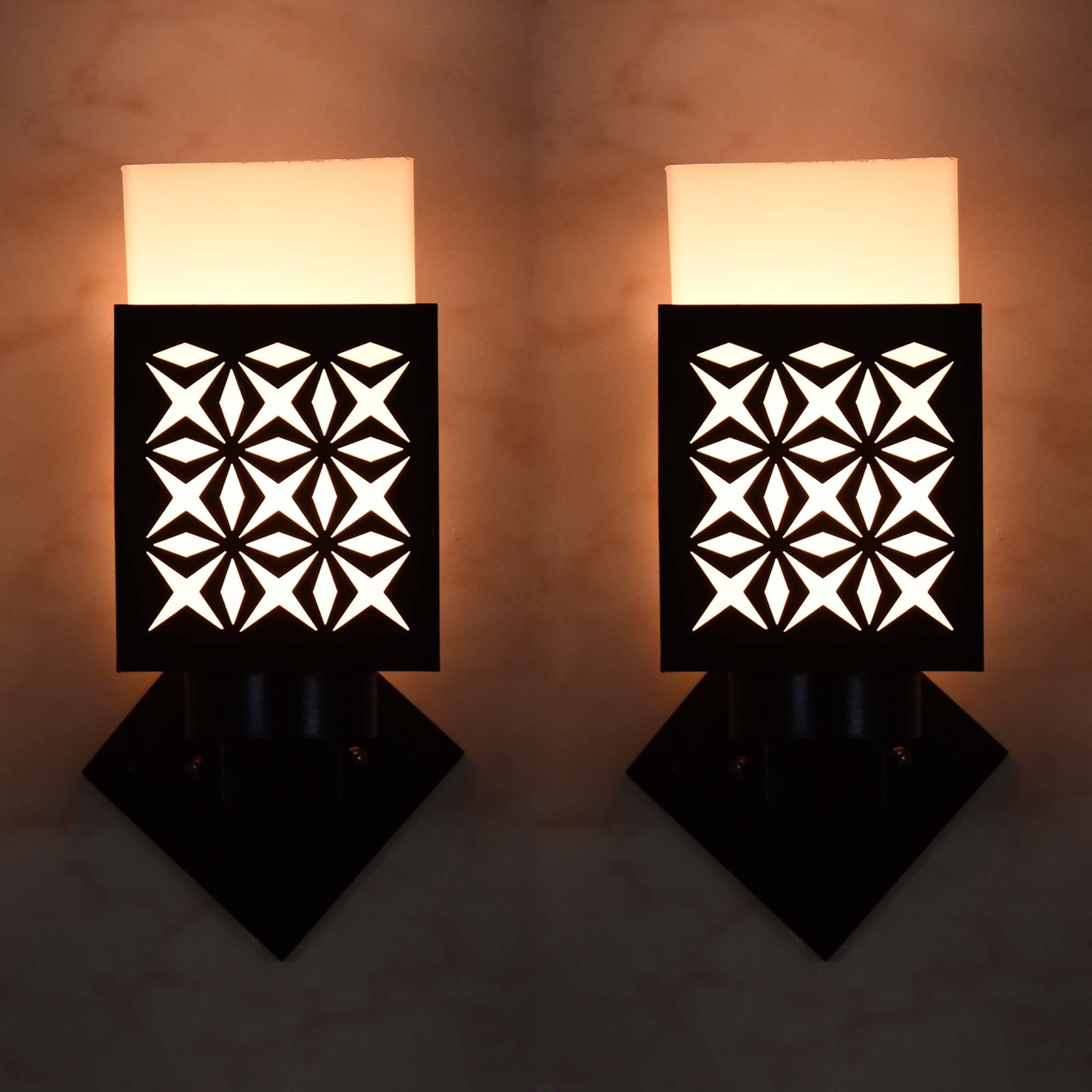 1st Time Multicolor Up Light Wall Lamp ( Pack of 2 ) 1st Time Multicolor Up Light Wall Lamp ( Pack of 2 )