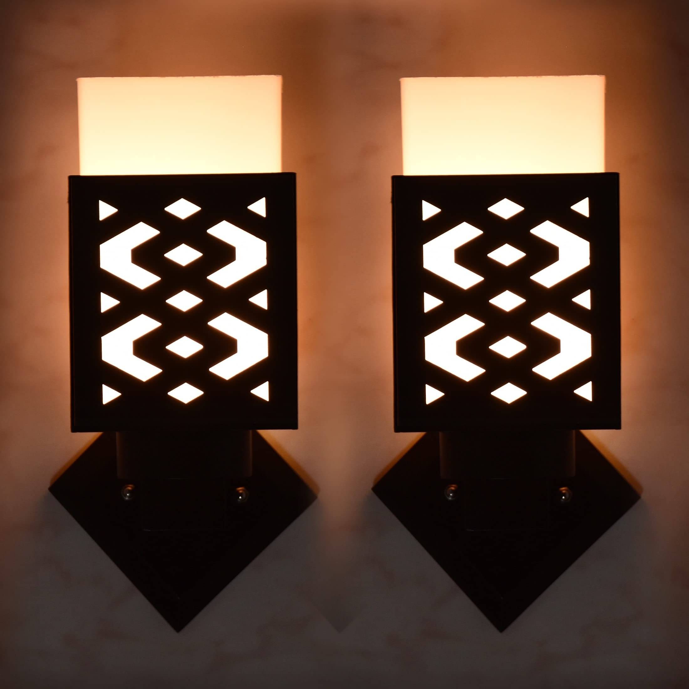 1st Time Multicolor Up Light Wall Lamp ( Pack of 2 ) 1st Time Multicolor Up Light Wall Lamp ( Pack of 2 )