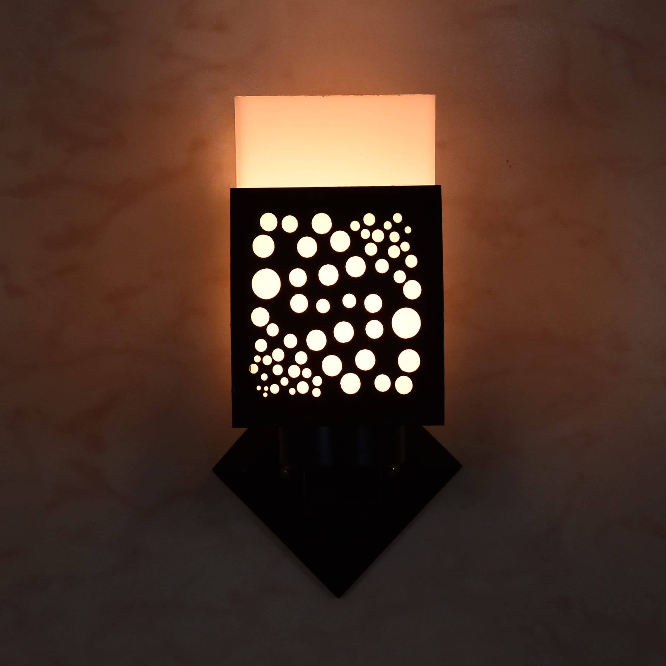     			1st Time Multicolor Up Light Wall Lamp ( Pack of 1 )