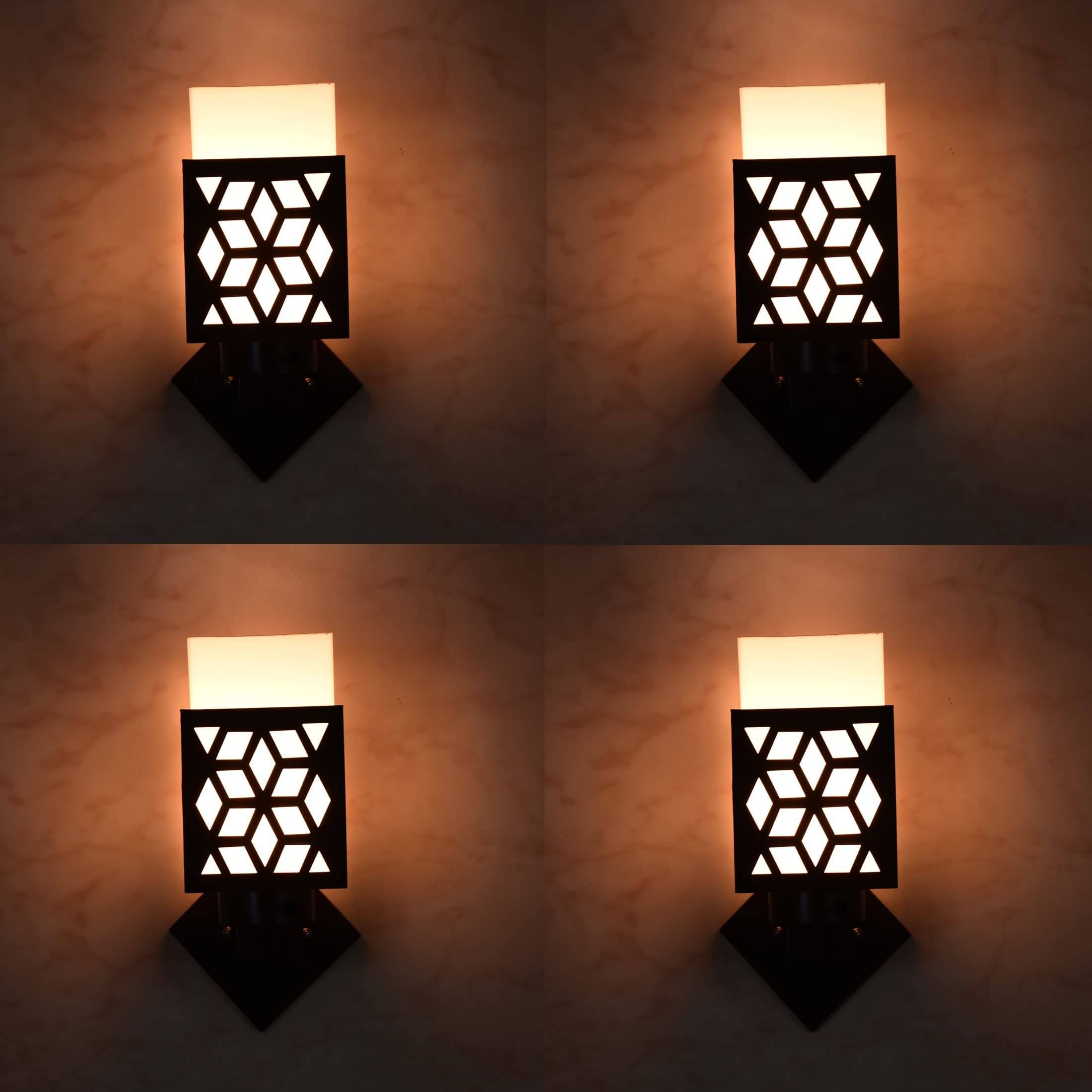 1st Time Multicolor Up Light Wall Lamp ( Pack of 4 ) 1st Time Multicolor Up Light Wall Lamp ( Pack of 4 )