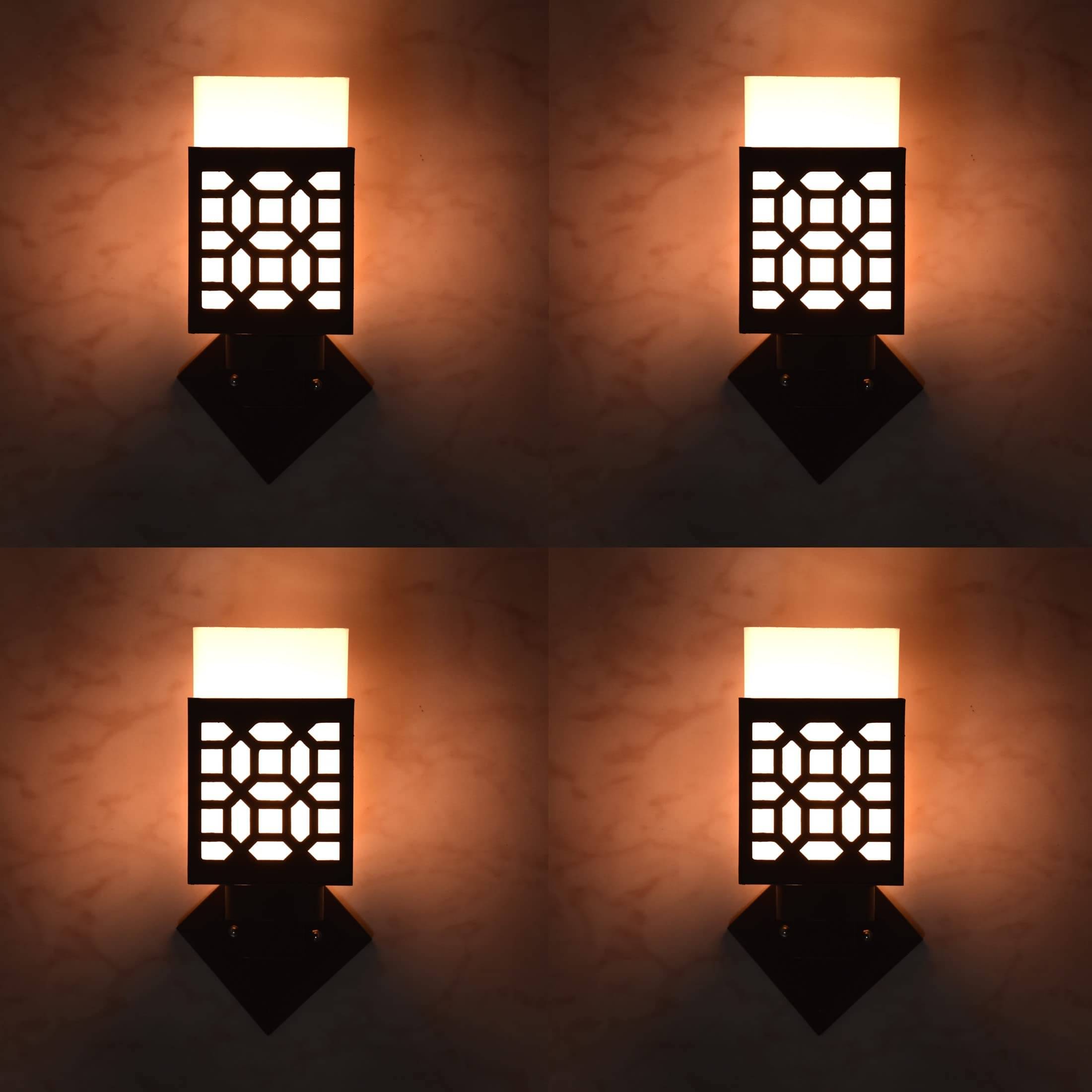 1st Time Multicolor Up Light Wall Lamp ( Pack of 4 ) 1st Time Multicolor Up Light Wall Lamp ( Pack of 4 )
