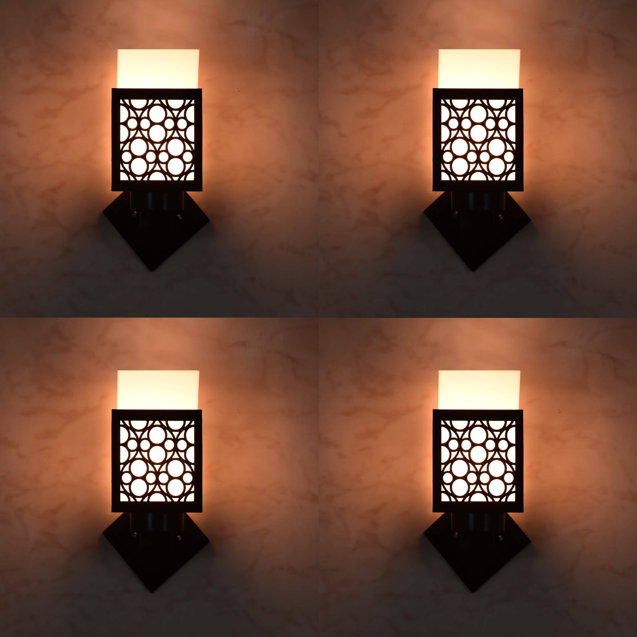 1st Time Multicolor Up Light Wall Lamp ( Pack of 4 ) 1st Time Multicolor Up Light Wall Lamp ( Pack of 4 )