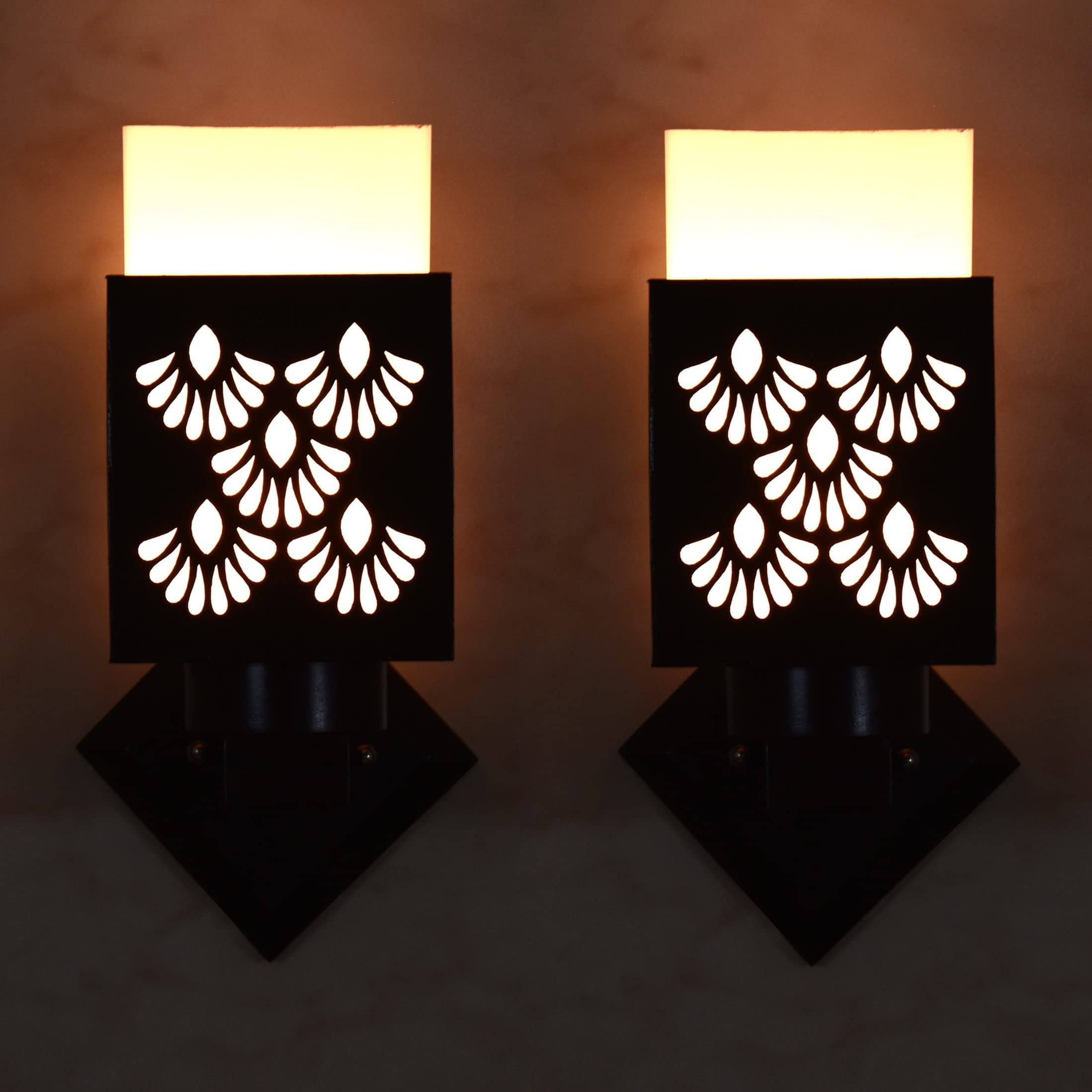 1st Time Multicolor Up Light Wall Lamp ( Pack of 2 ) 1st Time Multicolor Up Light Wall Lamp ( Pack of 2 )