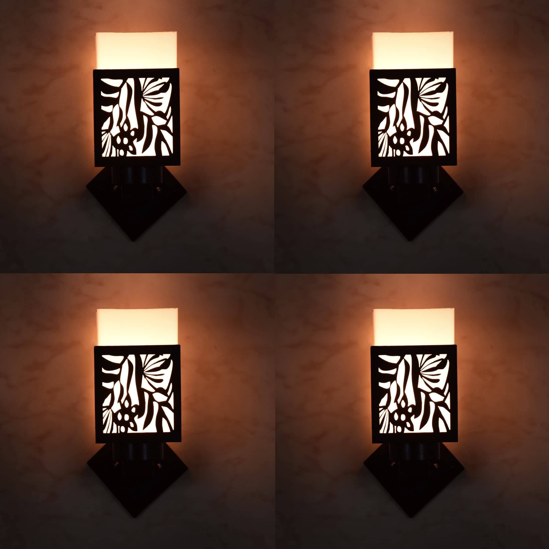 1st Time Multicolor Up Light Wall Lamp ( Pack of 4 ) 1st Time Multicolor Up Light Wall Lamp ( Pack of 4 )