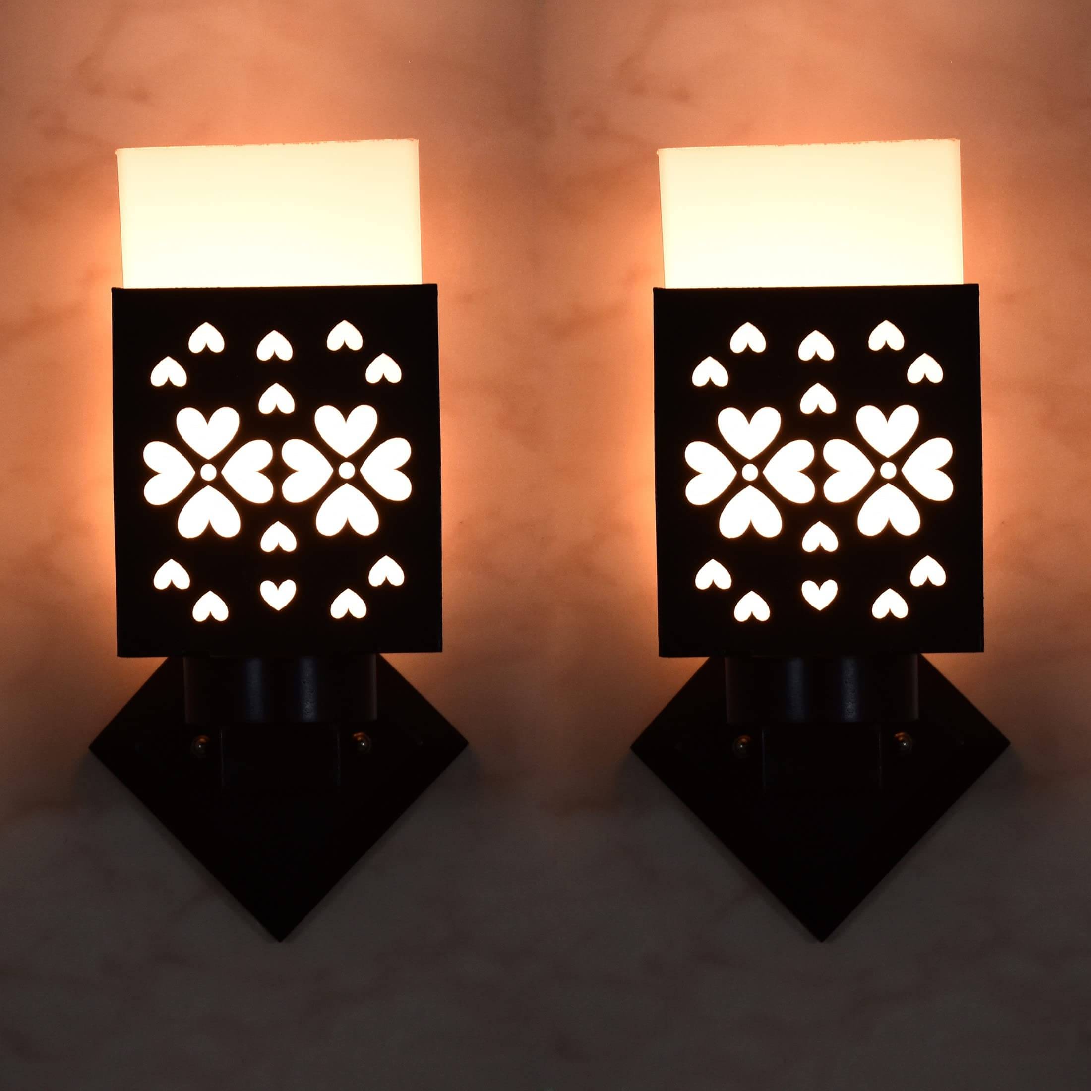 1st Time Multicolor Up Light Wall Lamp ( Pack of 2 ) 1st Time Multicolor Up Light Wall Lamp ( Pack of 2 )