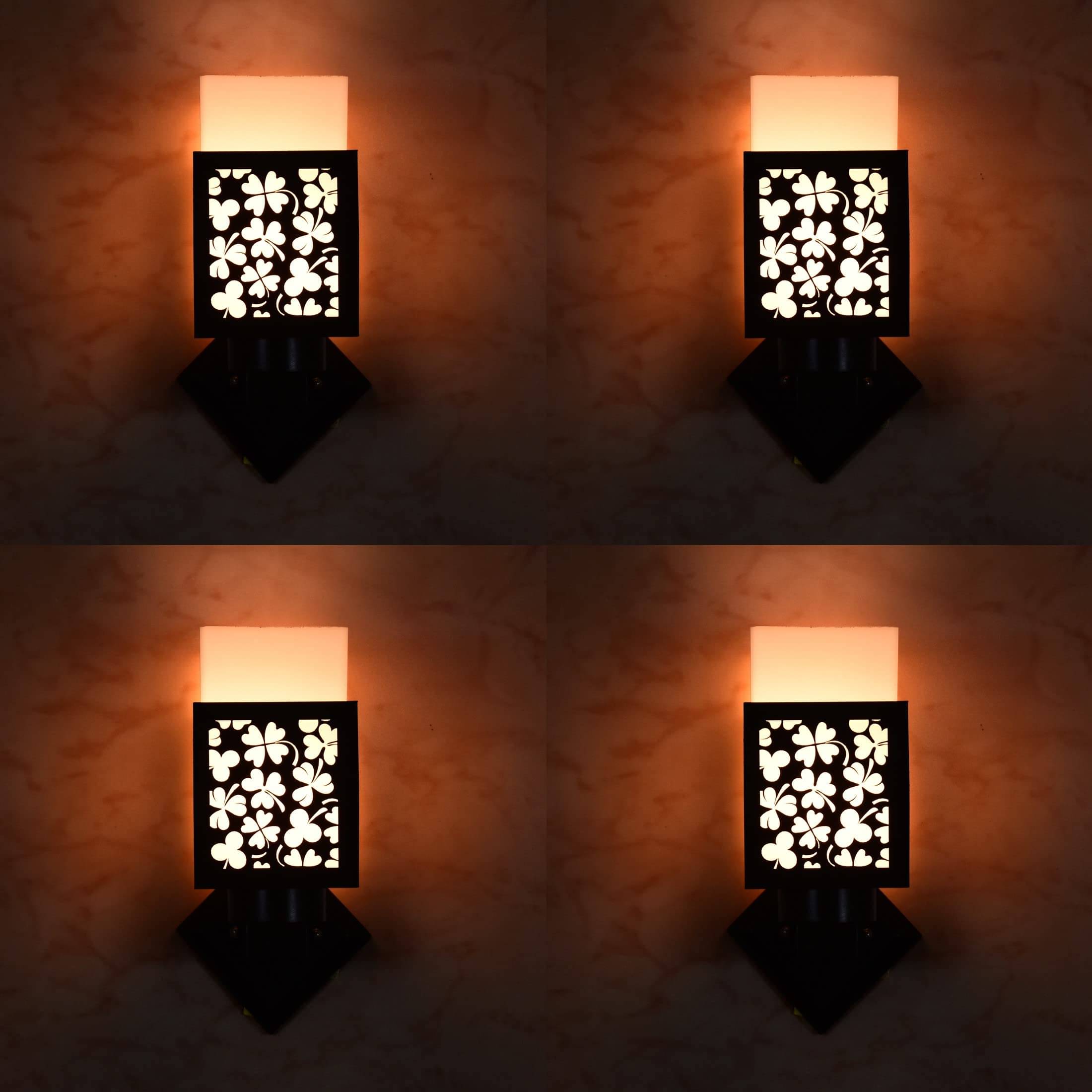 1st Time Multicolor Up Light Wall Lamp ( Pack of 4 ) 1st Time Multicolor Up Light Wall Lamp ( Pack of 4 )