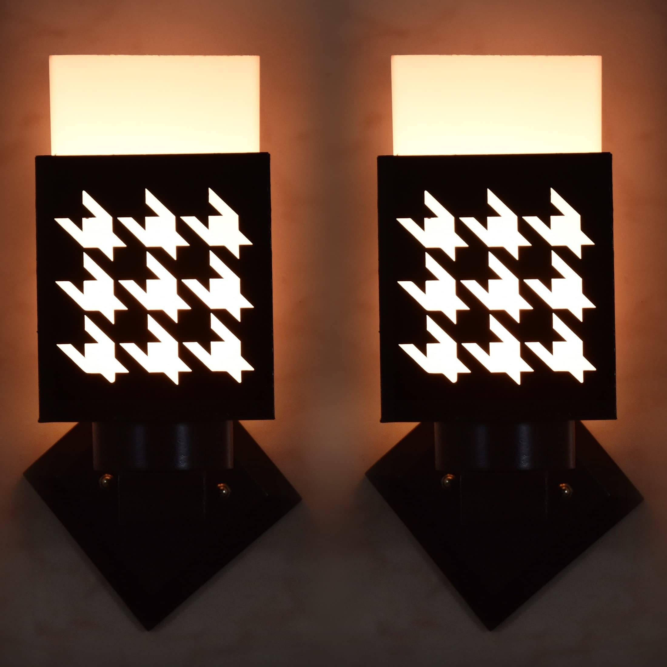 1st Time Multicolor Up Light Wall Lamp ( Pack of 2 ) 1st Time Multicolor Up Light Wall Lamp ( Pack of 2 )