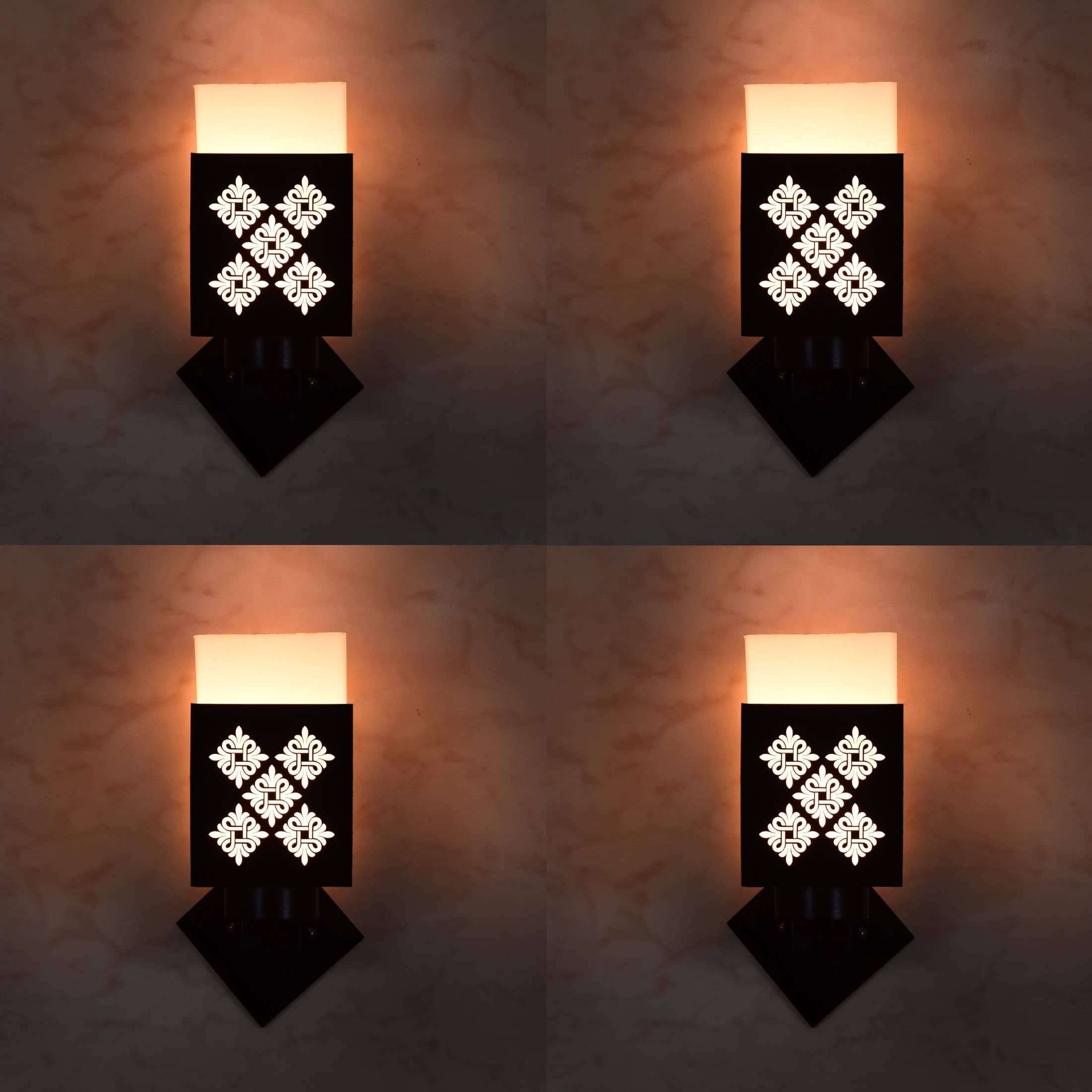 1st Time Multicolor Up Light Wall Lamp ( Pack of 4 ) 1st Time Multicolor Up Light Wall Lamp ( Pack of 4 )