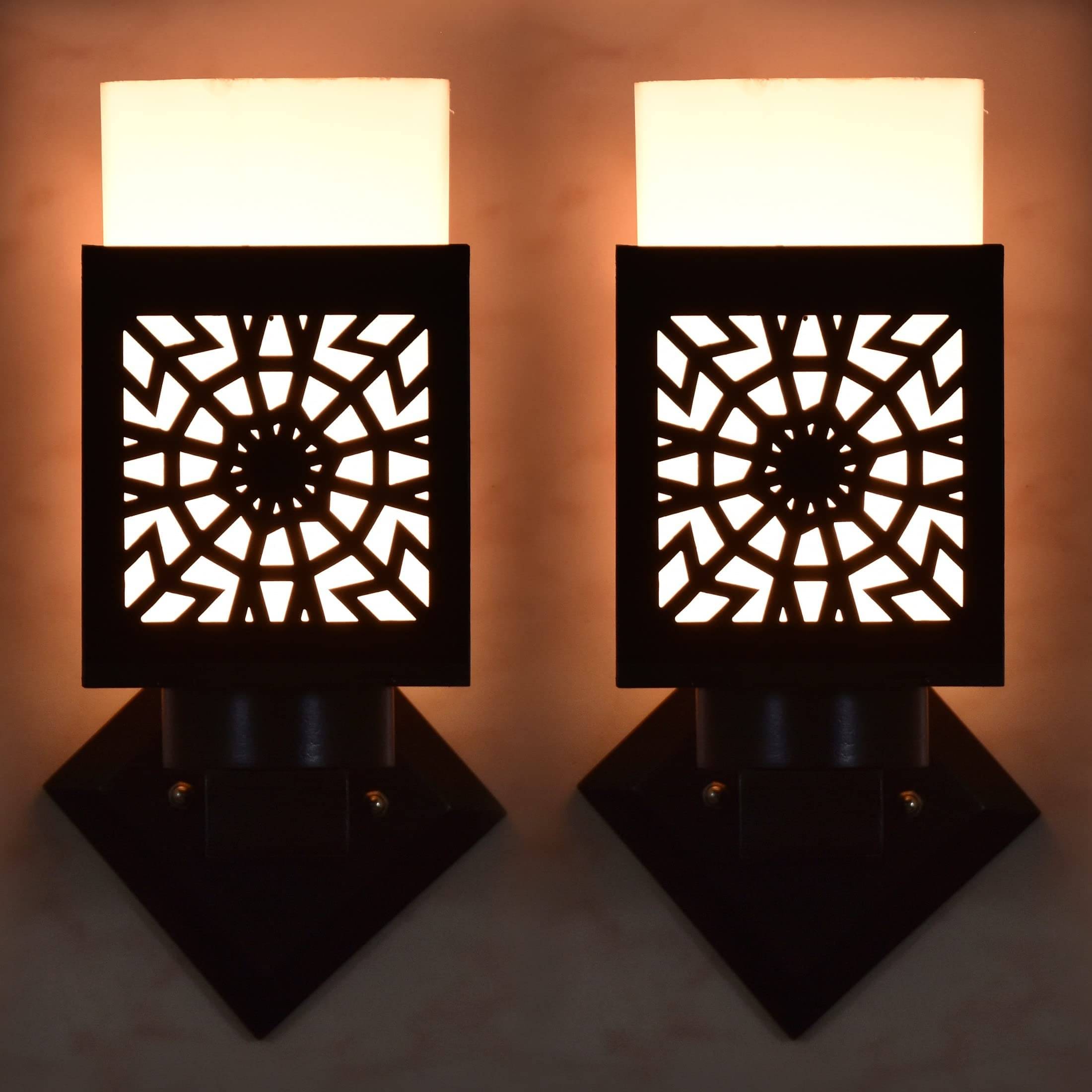 1st Time Multicolor Up Light Wall Lamp ( Pack of 2 ) 1st Time Multicolor Up Light Wall Lamp ( Pack of 2 )