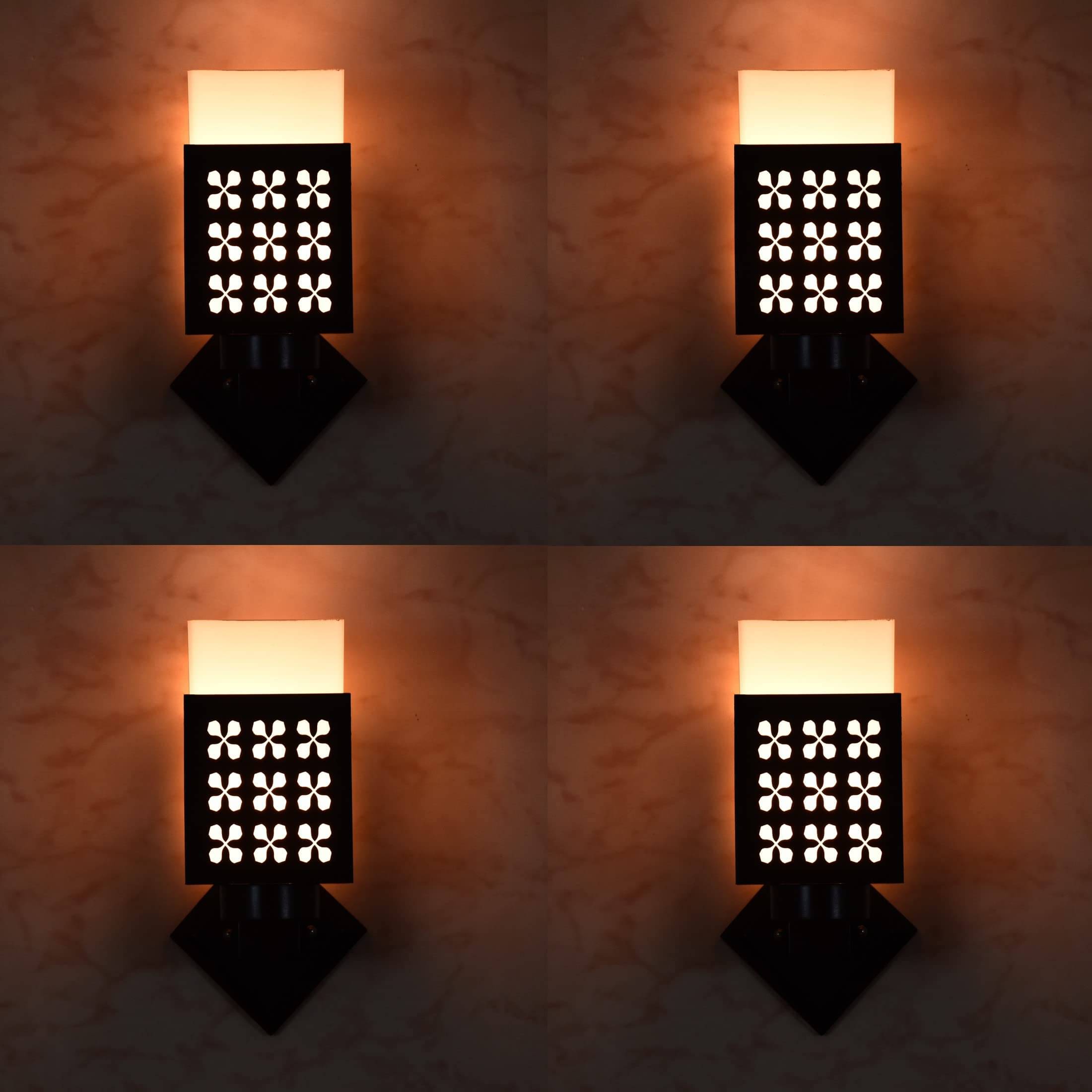 1st Time Multicolor Up Light Wall Lamp ( Pack of 4 ) 1st Time Multicolor Up Light Wall Lamp ( Pack of 4 )