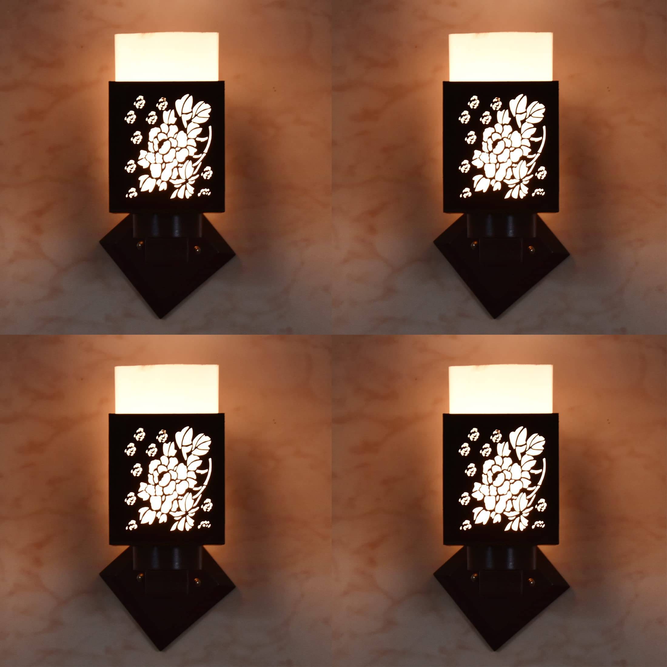 1st Time Multicolor Up Light Wall Lamp ( Pack of 4 ) 1st Time Multicolor Up Light Wall Lamp ( Pack of 4 )