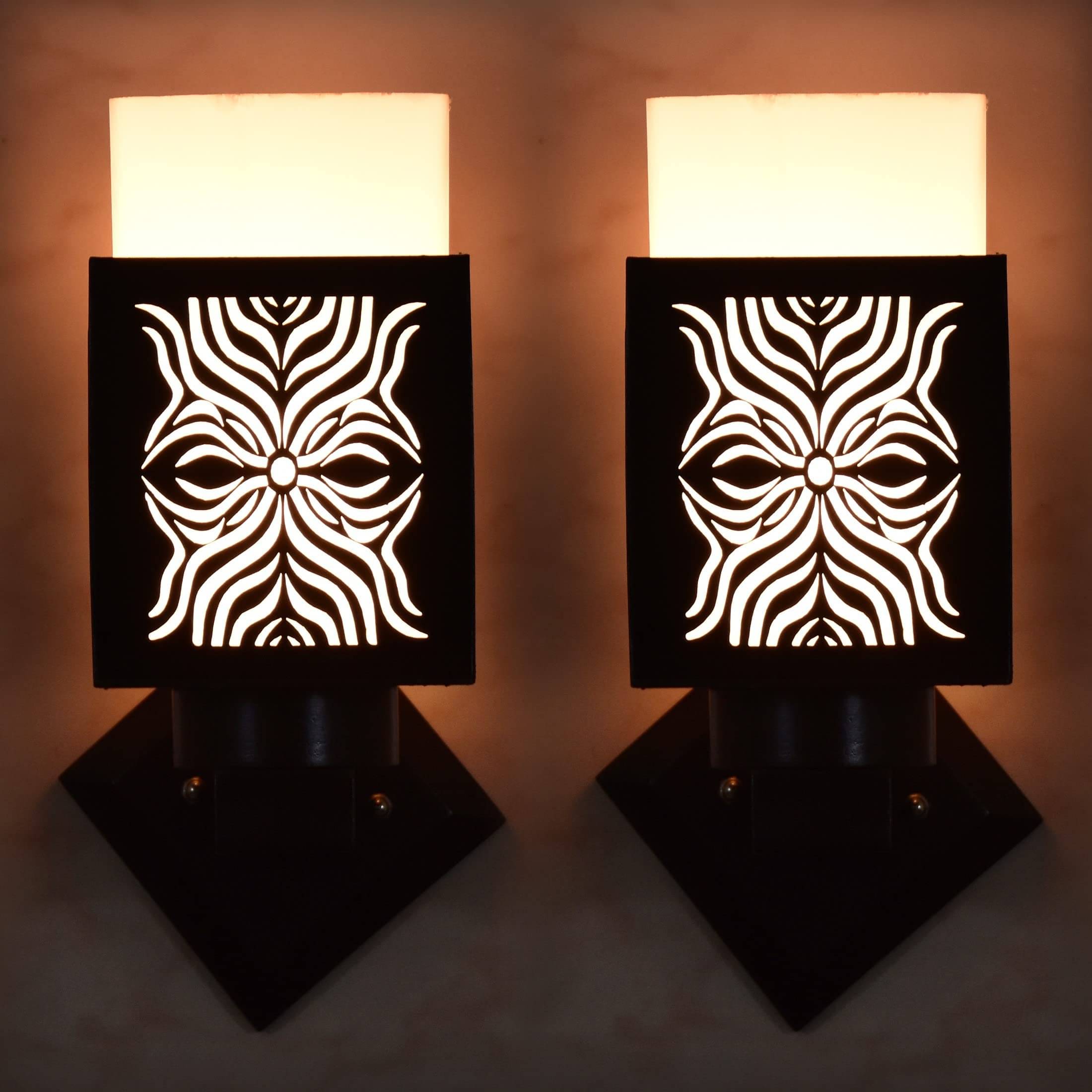 1st Time Multicolor Up Light Wall Lamp ( Pack of 2 ) 1st Time Multicolor Up Light Wall Lamp ( Pack of 2 )