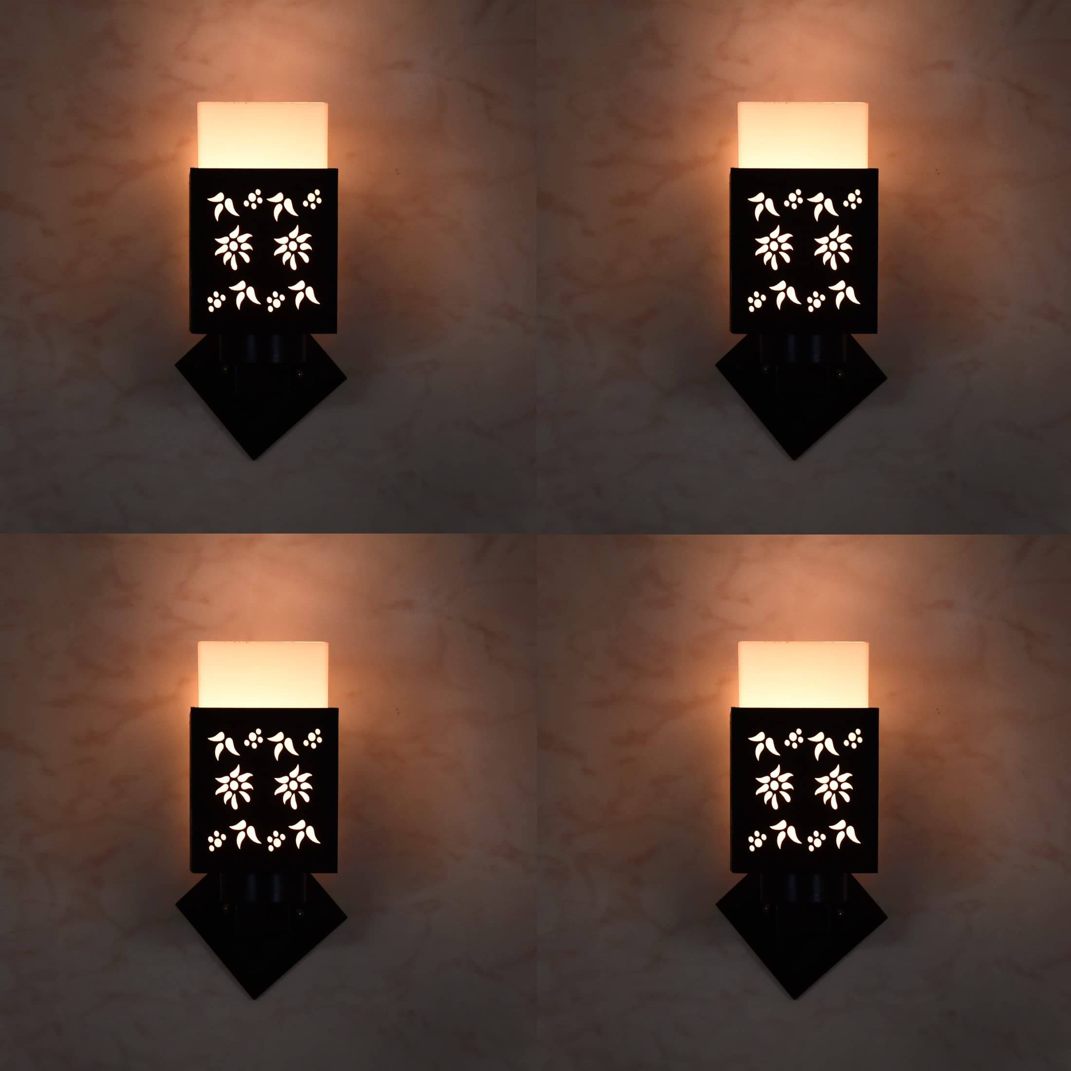 1st Time Multicolor Up Light Wall Lamp ( Pack of 4 ) 1st Time Multicolor Up Light Wall Lamp ( Pack of 4 )