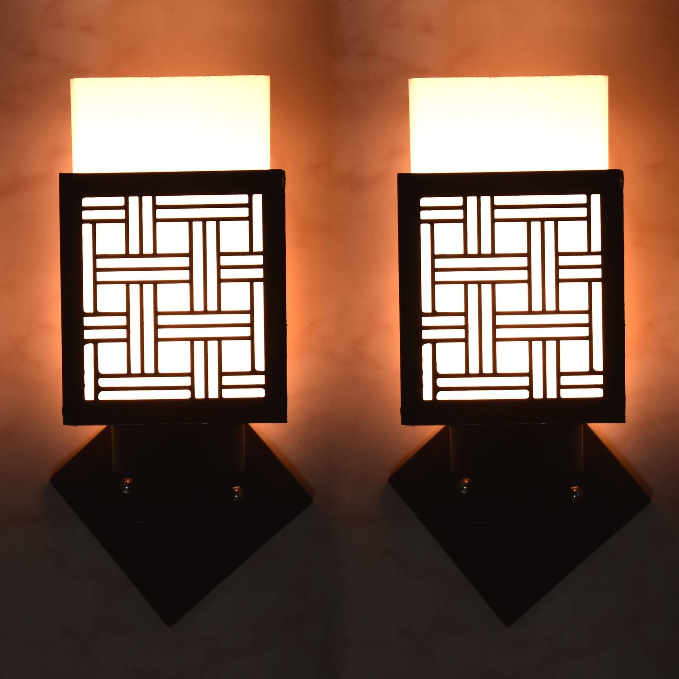 1st Time Multicolor Up Light Wall Lamp ( Pack of 2 ) 1st Time Multicolor Up Light Wall Lamp ( Pack of 2 )