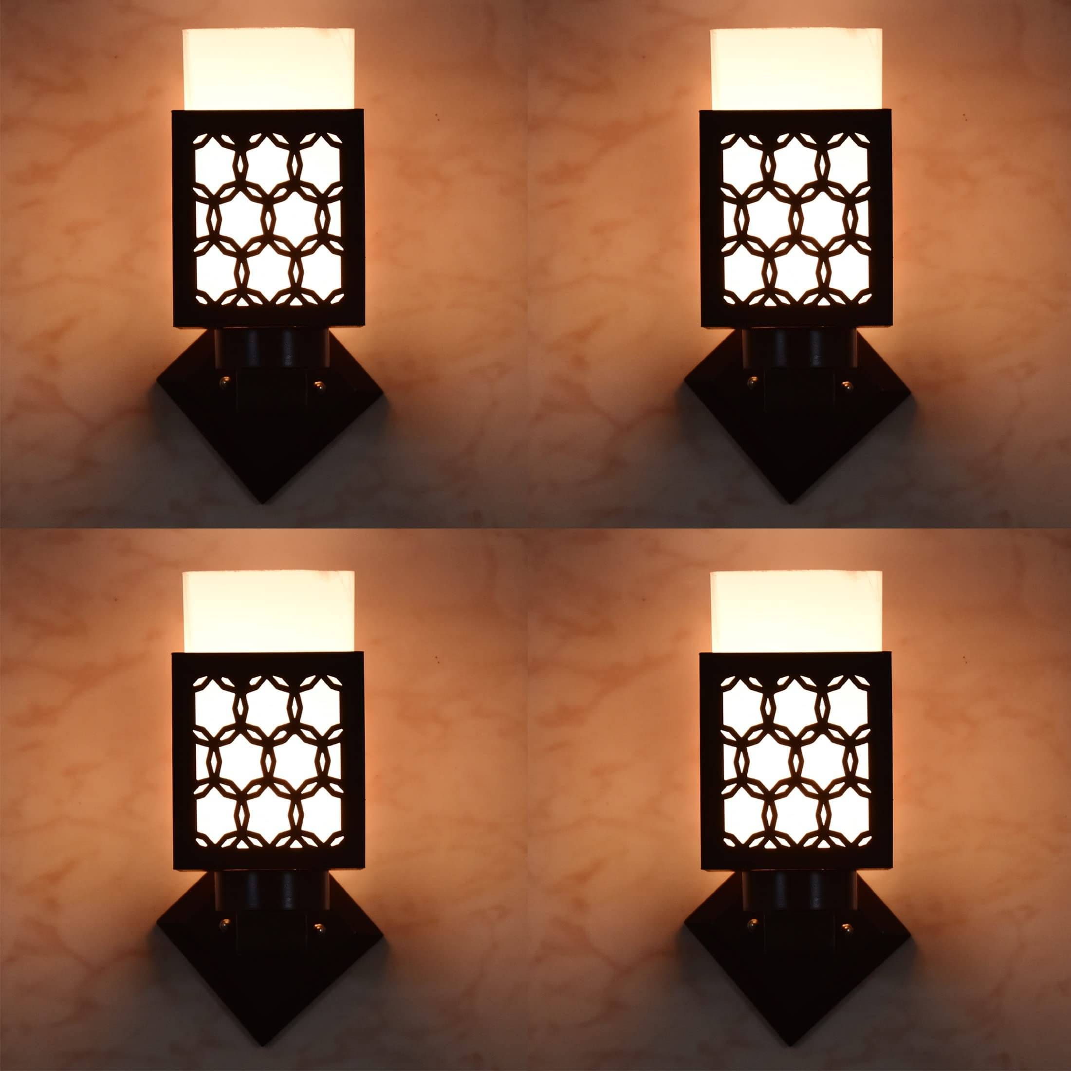 1st Time Multicolor Up Light Wall Lamp ( Pack of 4 ) 1st Time Multicolor Up Light Wall Lamp ( Pack of 4 )