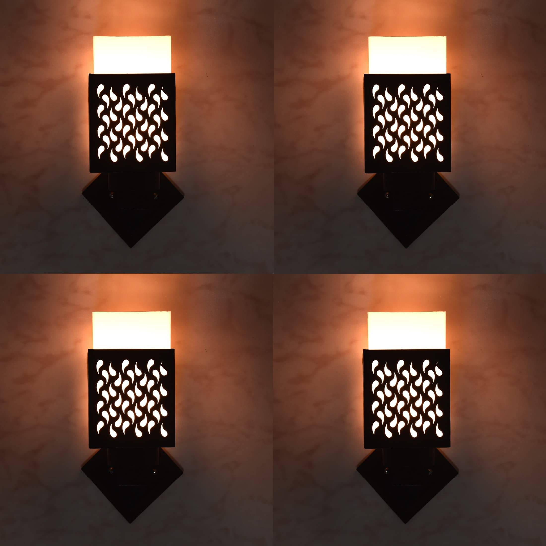 1st Time Multicolor Up Light Wall Lamp ( Pack of 4 ) 1st Time Multicolor Up Light Wall Lamp ( Pack of 4 )