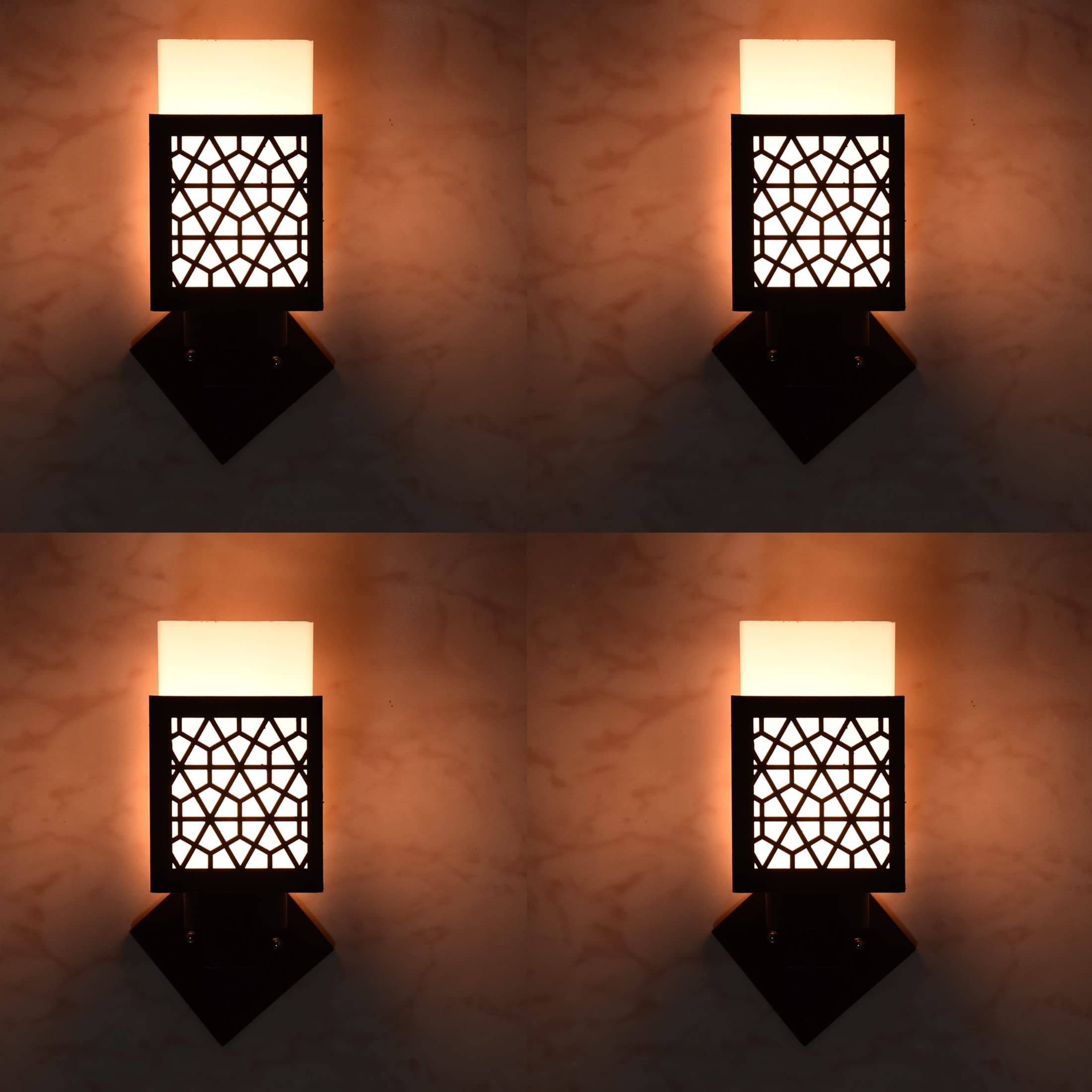 1st Time Multicolor Up Light Wall Lamp ( Pack of 4 ) 1st Time Multicolor Up Light Wall Lamp ( Pack of 4 )