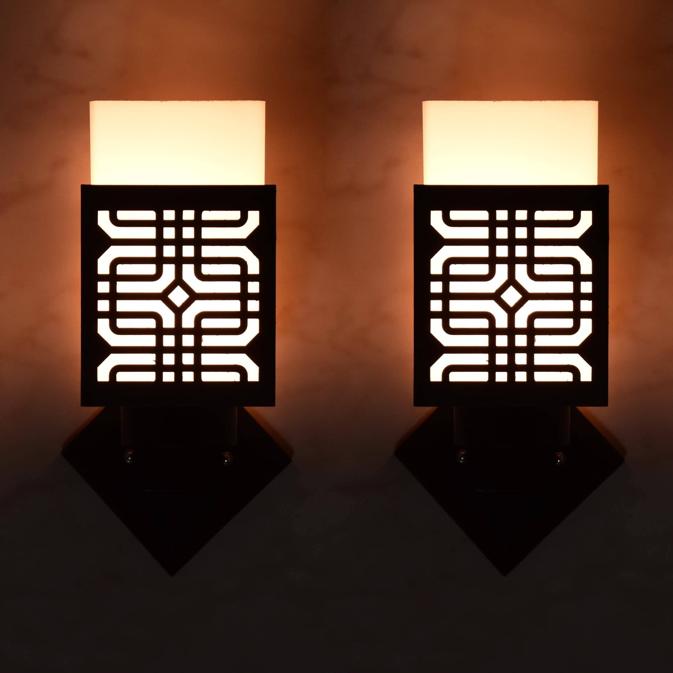 1st Time Multicolor Up Light Wall Lamp ( Pack of 2 ) 1st Time Multicolor Up Light Wall Lamp ( Pack of 2 )