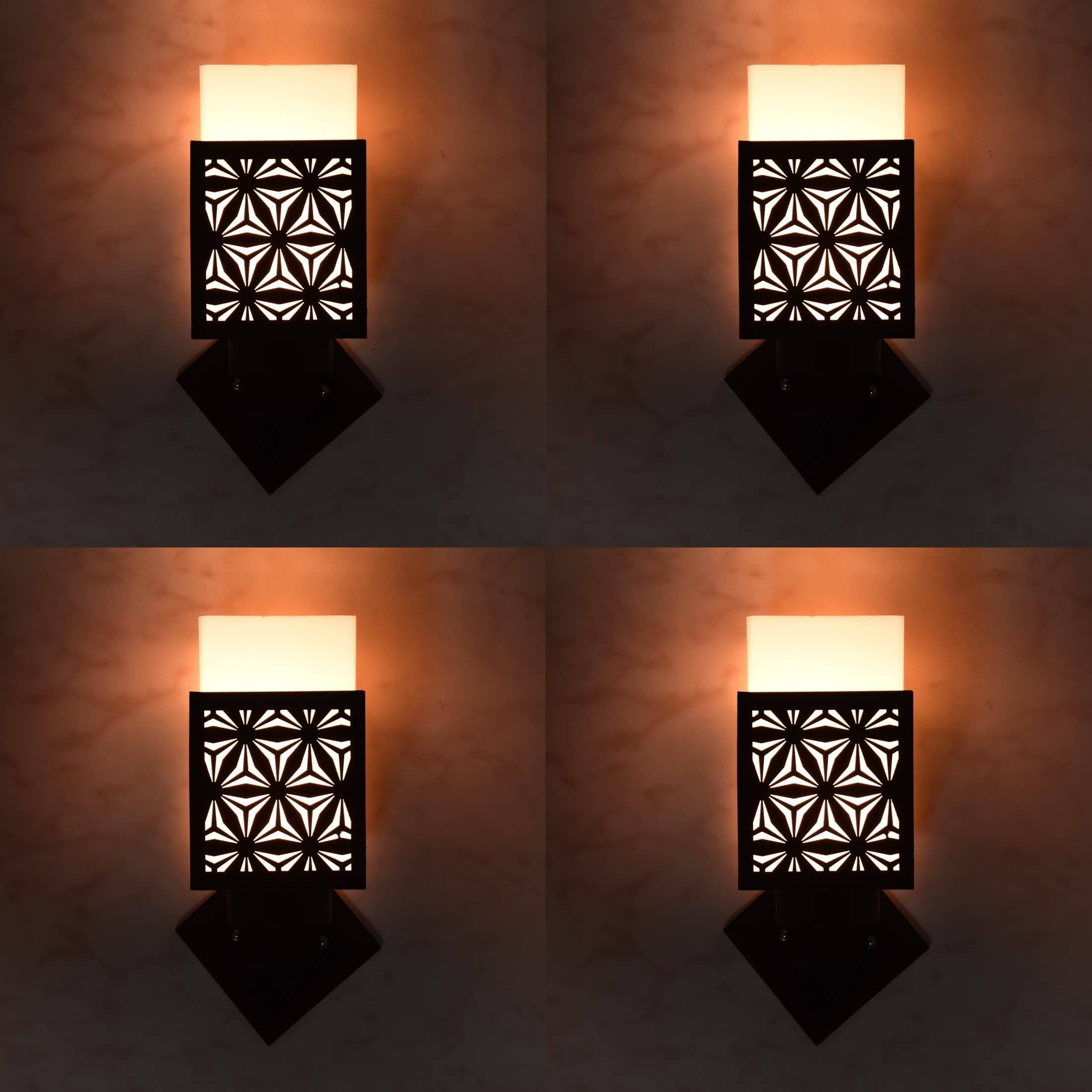 1st Time Multicolor Up Light Wall Lamp ( Pack of 4 ) 1st Time Multicolor Up Light Wall Lamp ( Pack of 4 )