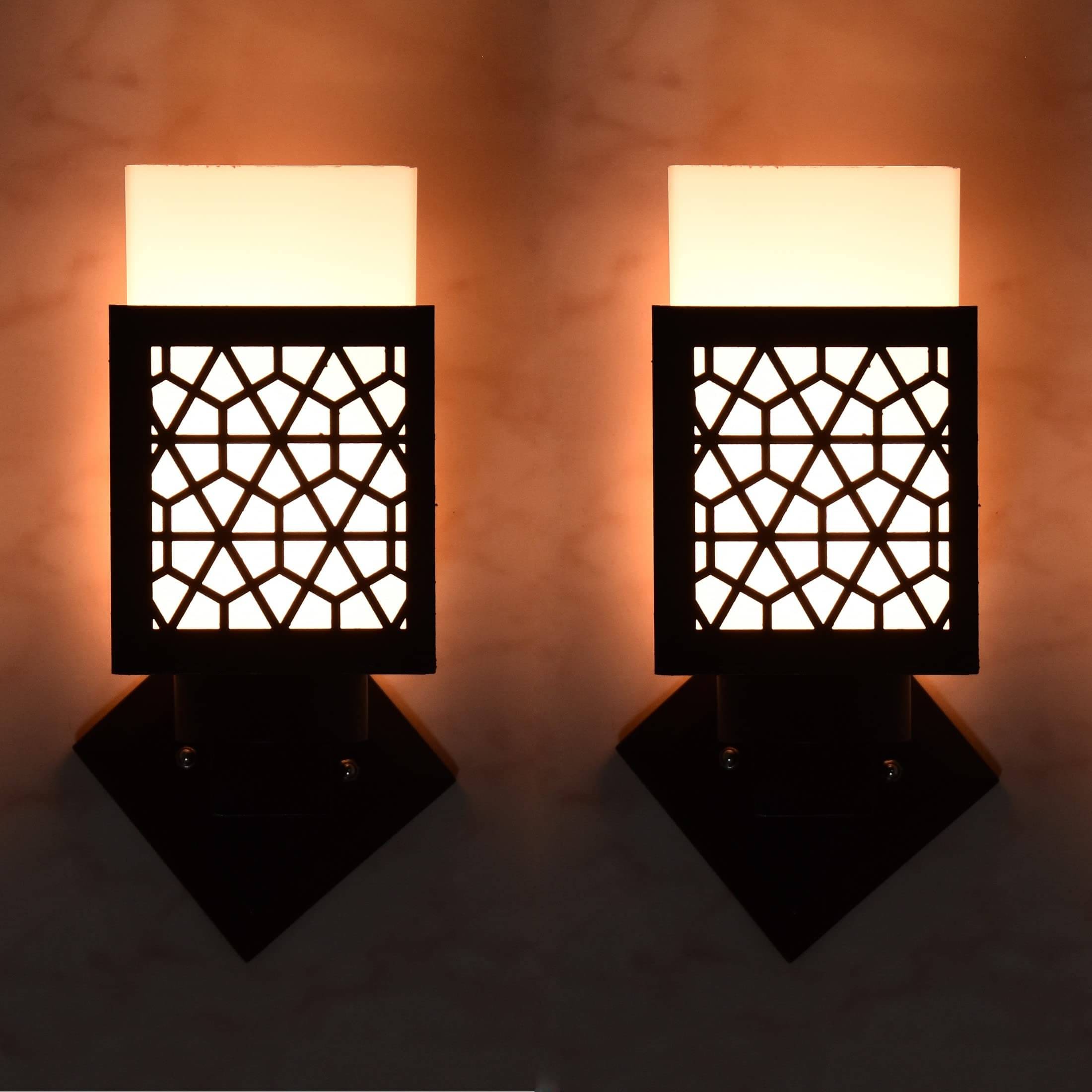 1st Time Multicolor Up Light Wall Lamp ( Pack of 2 ) 1st Time Multicolor Up Light Wall Lamp ( Pack of 2 )