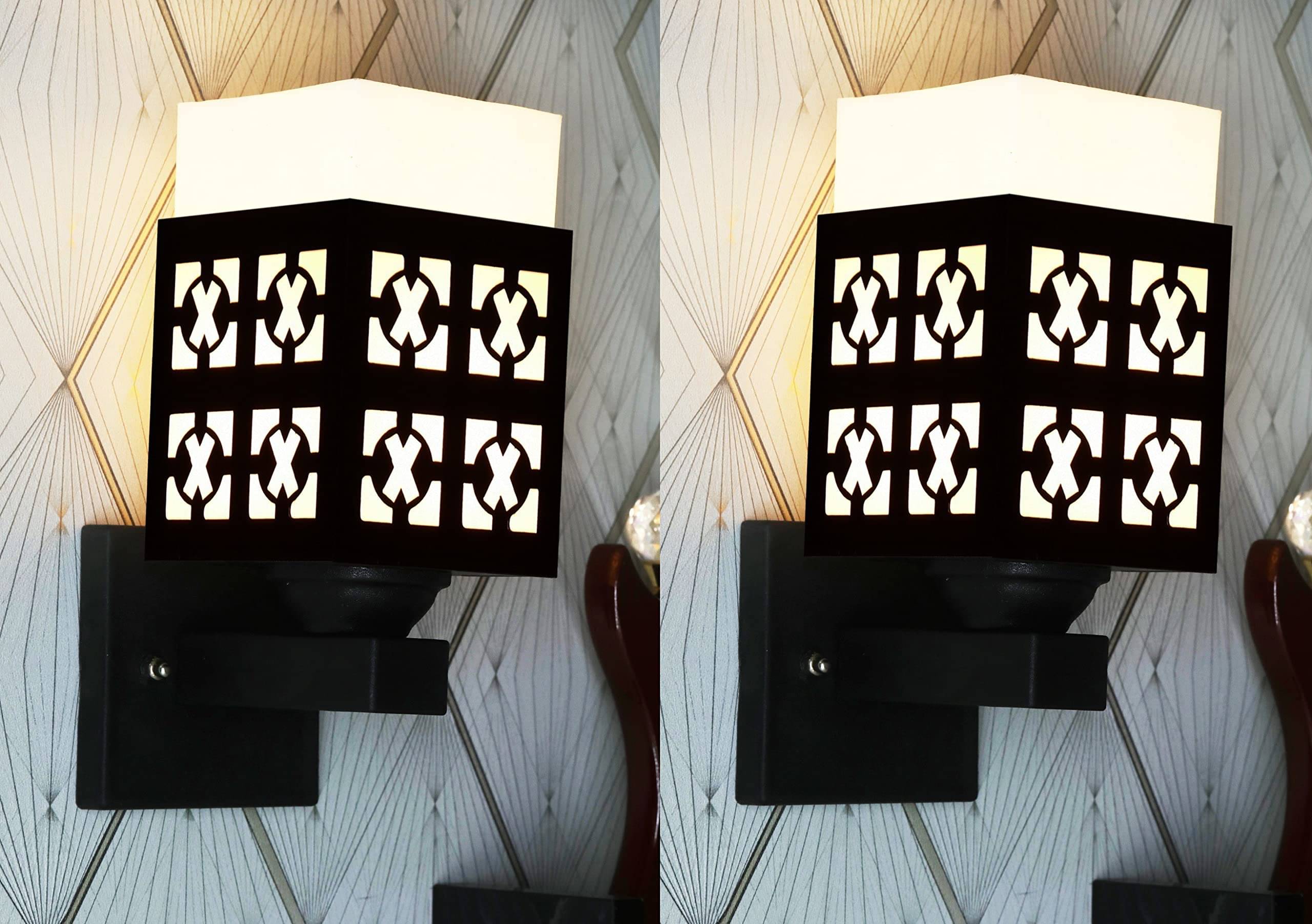 1st Time Multicolor Up Light Wall Lamp ( Pack of 2 ) 1st Time Multicolor Up Light Wall Lamp ( Pack of 2 )