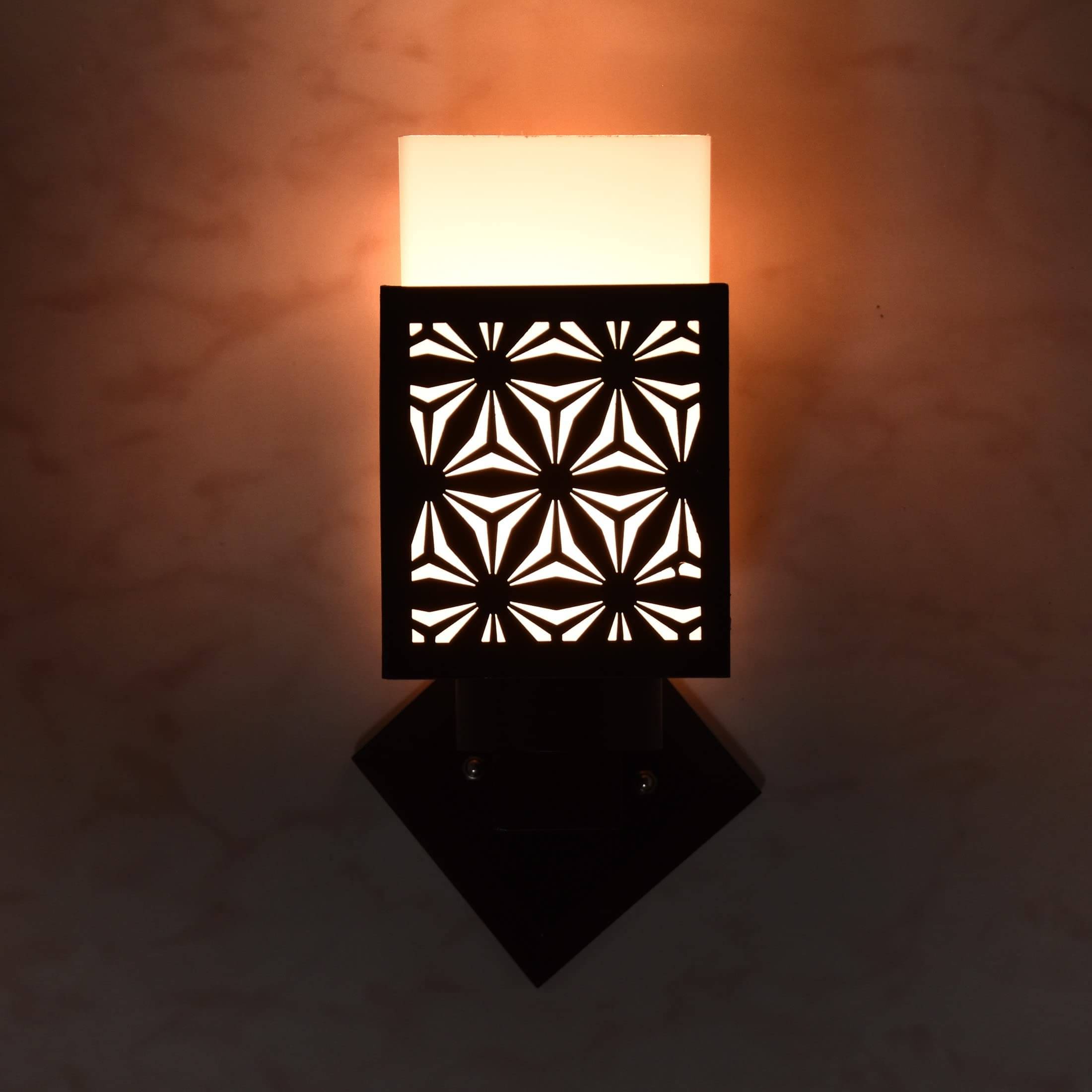     			1st Time Multicolor Up Light Wall Lamp ( Pack of 1 )