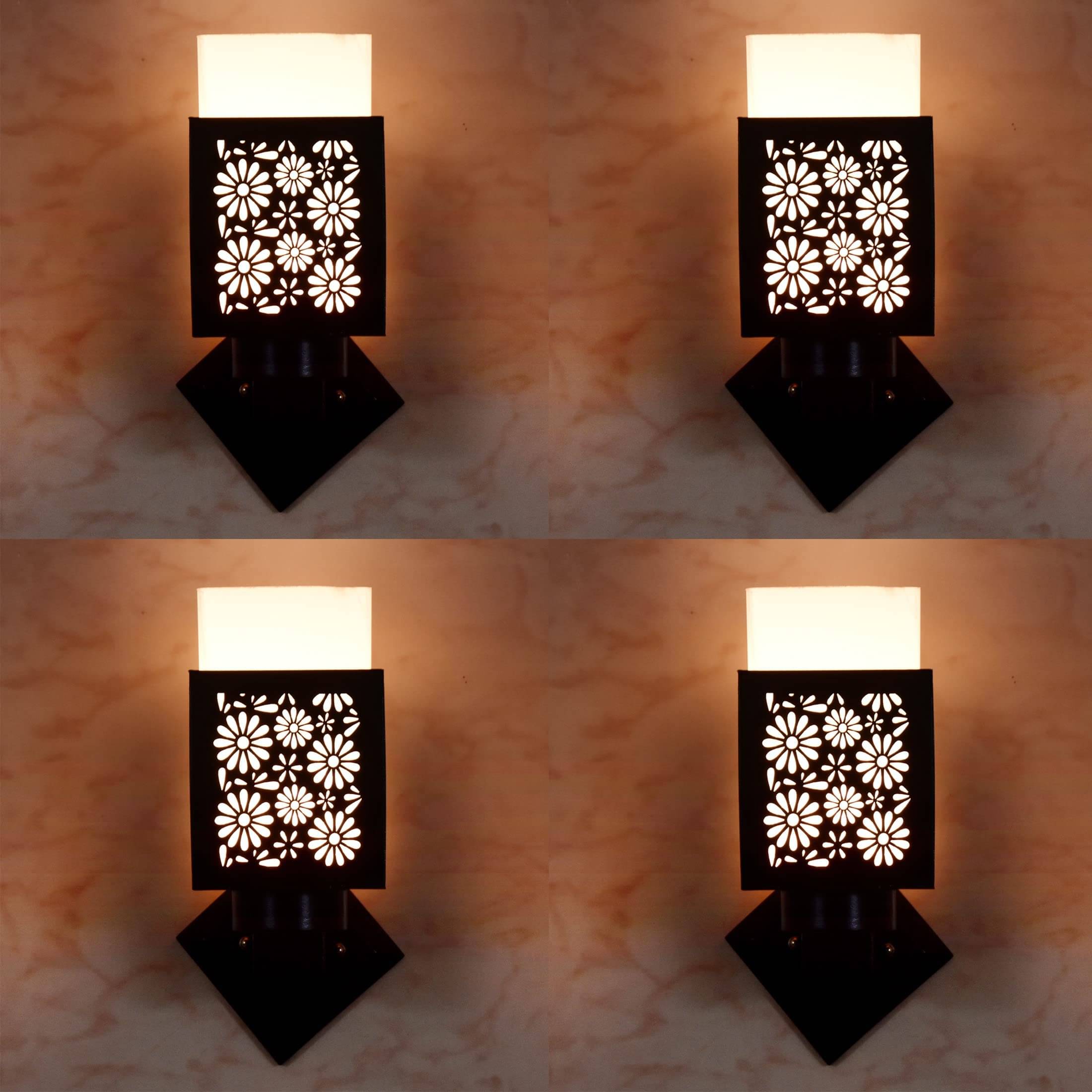 1st Time Multicolor Up Light Wall Lamp ( Pack of 4 ) 1st Time Multicolor Up Light Wall Lamp ( Pack of 4 )