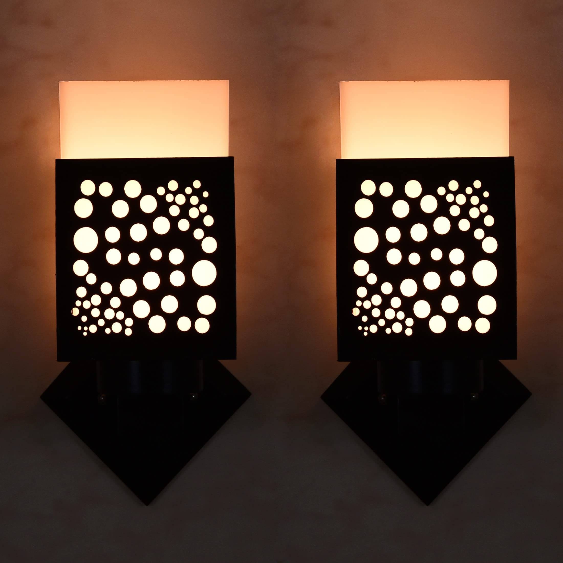 1st Time Multicolor Up Light Wall Lamp ( Pack of 2 ) 1st Time Multicolor Up Light Wall Lamp ( Pack of 2 )