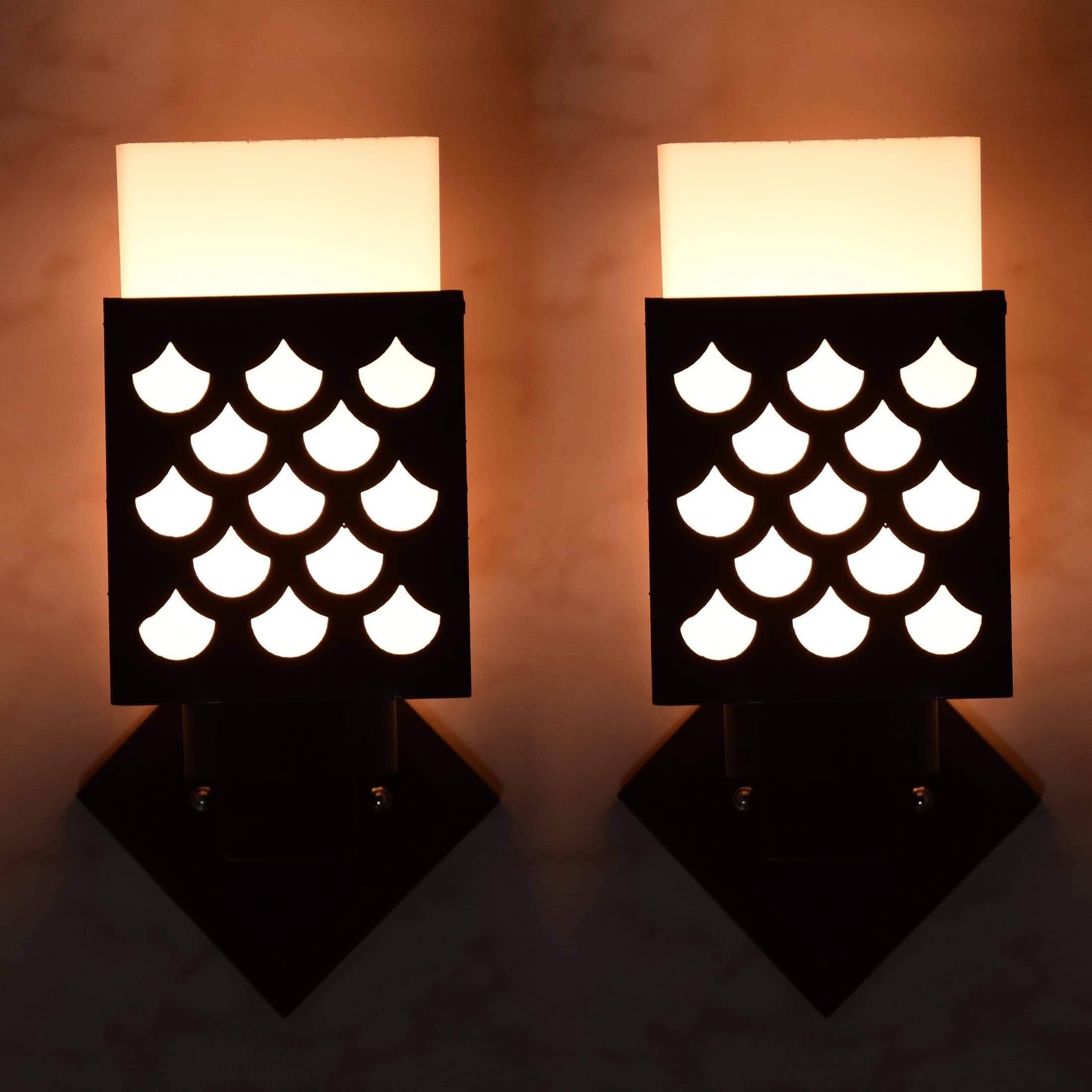 1st Time Multicolor Up Light Wall Lamp ( Pack of 2 ) 1st Time Multicolor Up Light Wall Lamp ( Pack of 2 )
