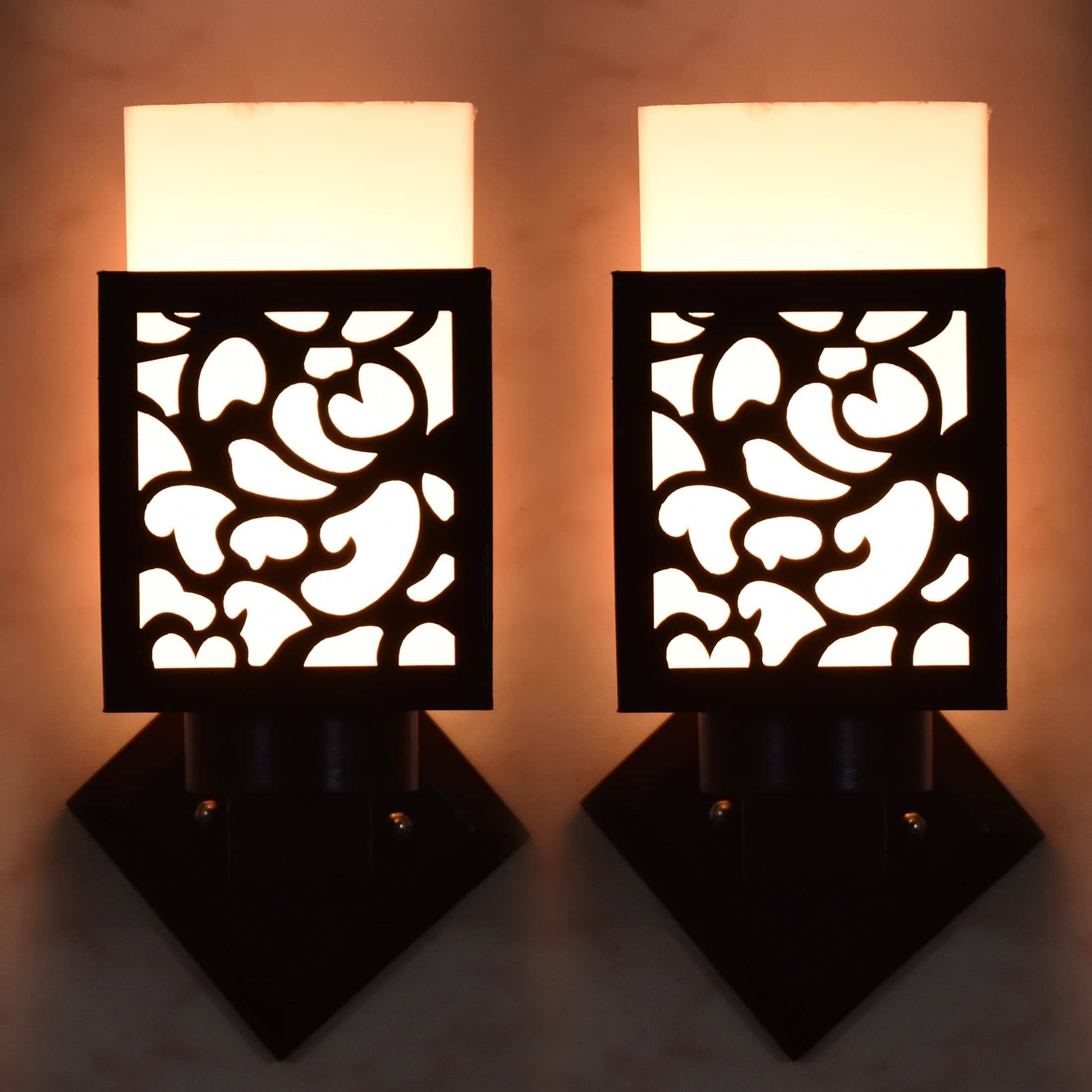 1st Time Multicolor Up Light Wall Lamp ( Pack of 2 ) 1st Time Multicolor Up Light Wall Lamp ( Pack of 2 )