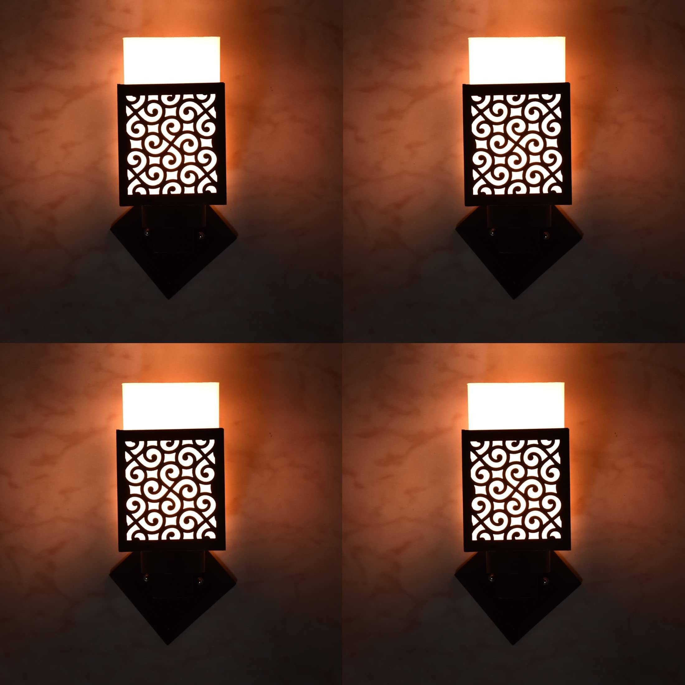 1st Time Multicolor Up Light Wall Lamp ( Pack of 4 ) 1st Time Multicolor Up Light Wall Lamp ( Pack of 4 )