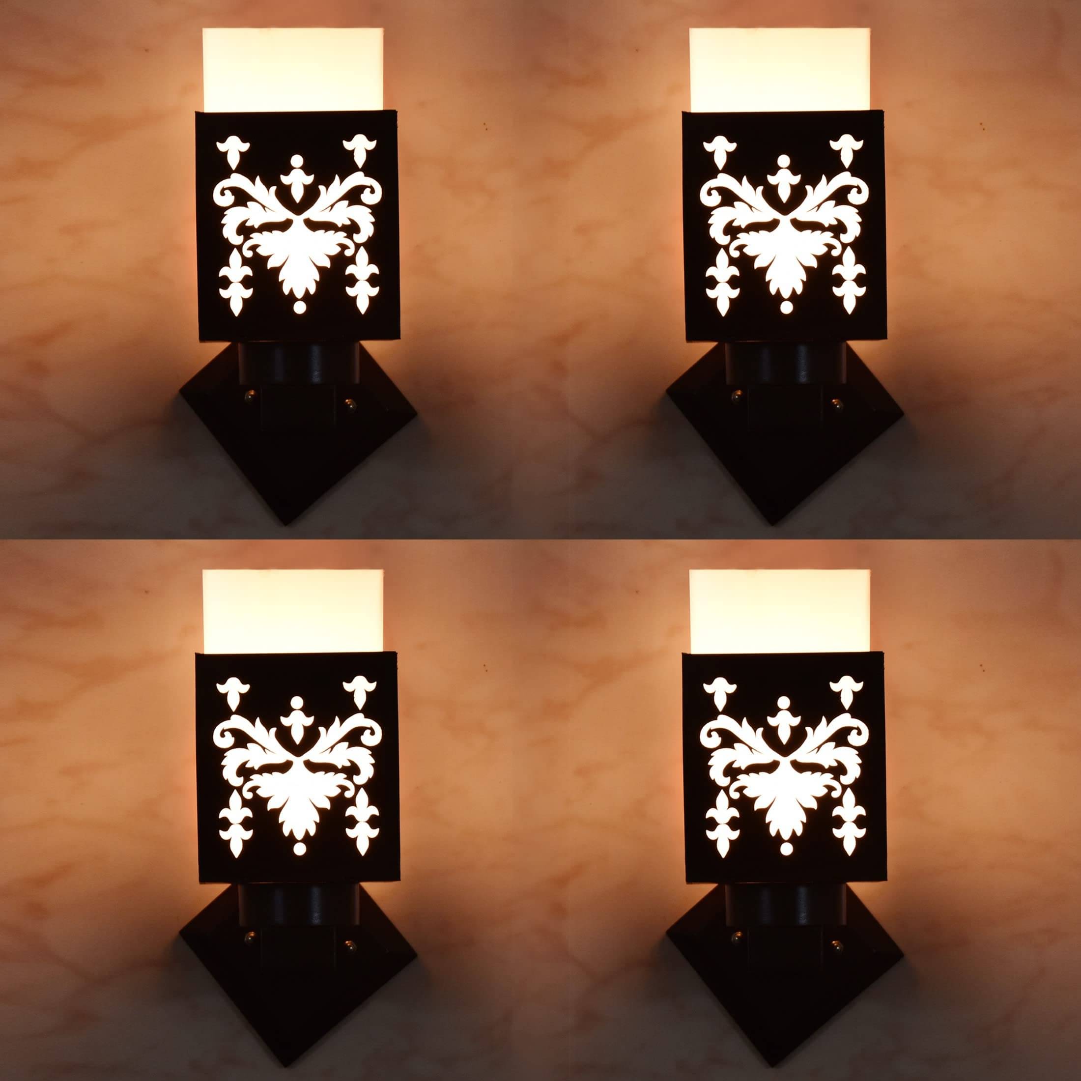1st Time Multicolor Up Light Wall Lamp ( Pack of 4 ) 1st Time Multicolor Up Light Wall Lamp ( Pack of 4 )