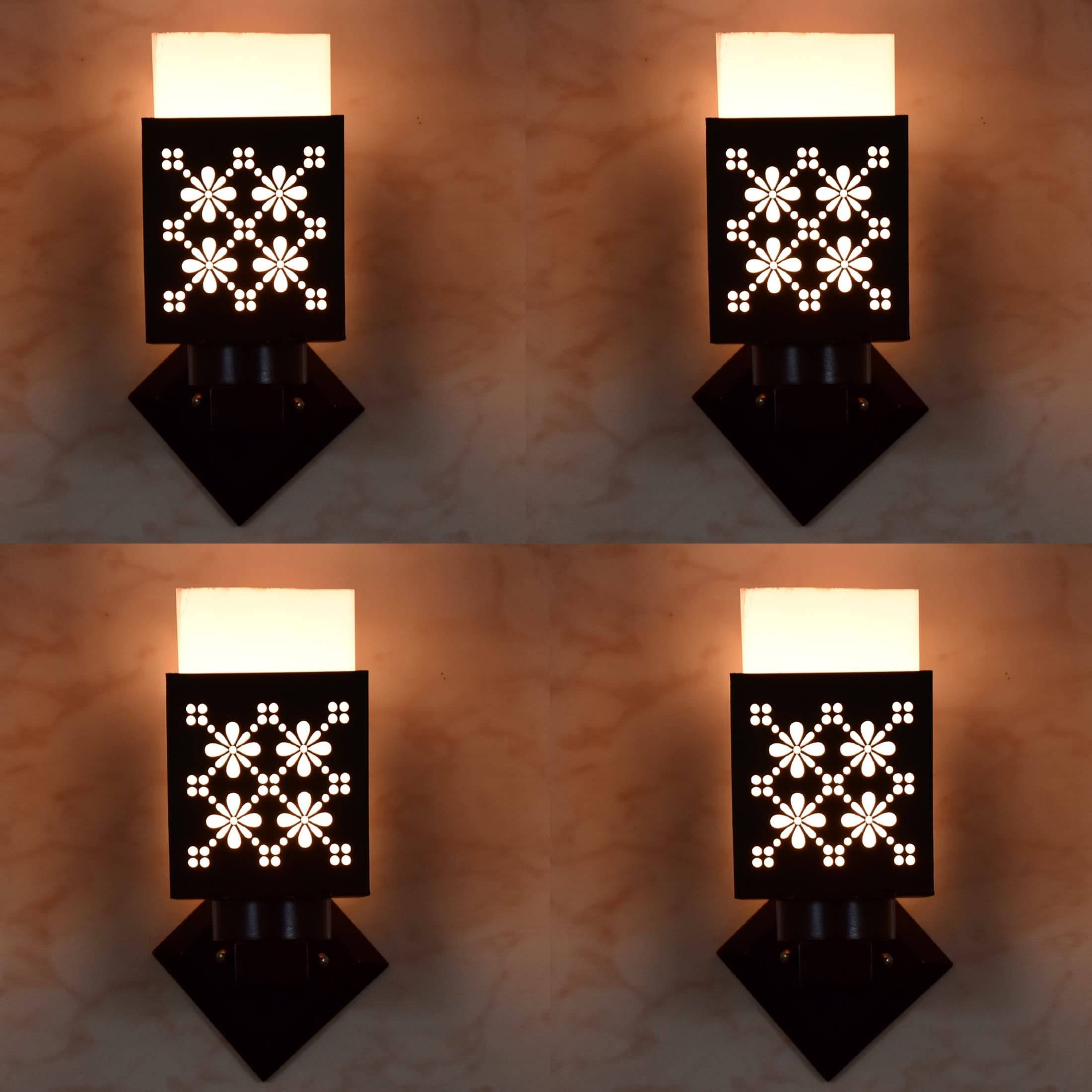 1st Time Multicolor Up Light Wall Lamp ( Pack of 4 ) 1st Time Multicolor Up Light Wall Lamp ( Pack of 4 )