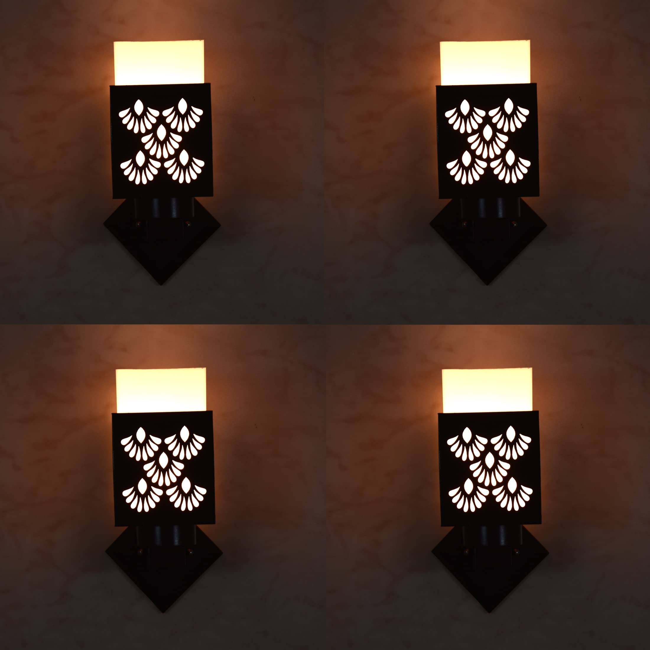 1st Time Multicolor Up Light Wall Lamp ( Pack of 4 ) 1st Time Multicolor Up Light Wall Lamp ( Pack of 4 )