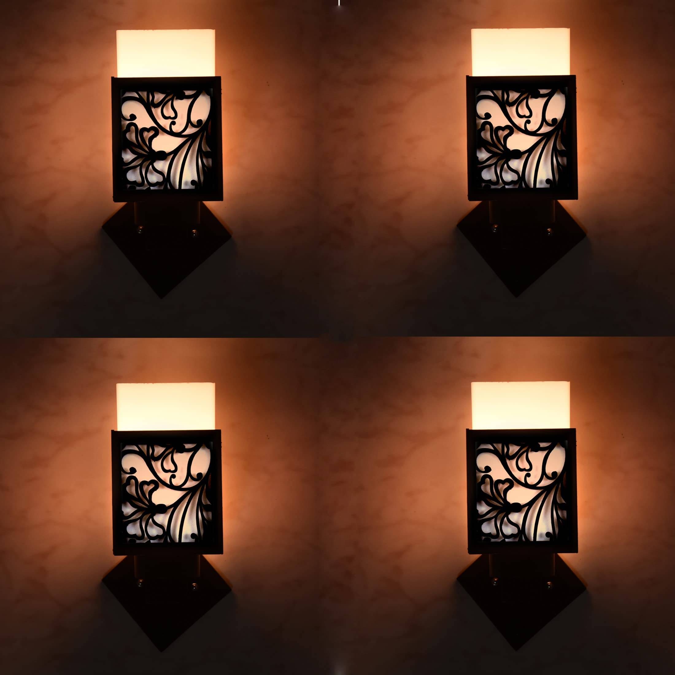 1st Time Multicolor Up Light Wall Lamp ( Pack of 4 ) 1st Time Multicolor Up Light Wall Lamp ( Pack of 4 )