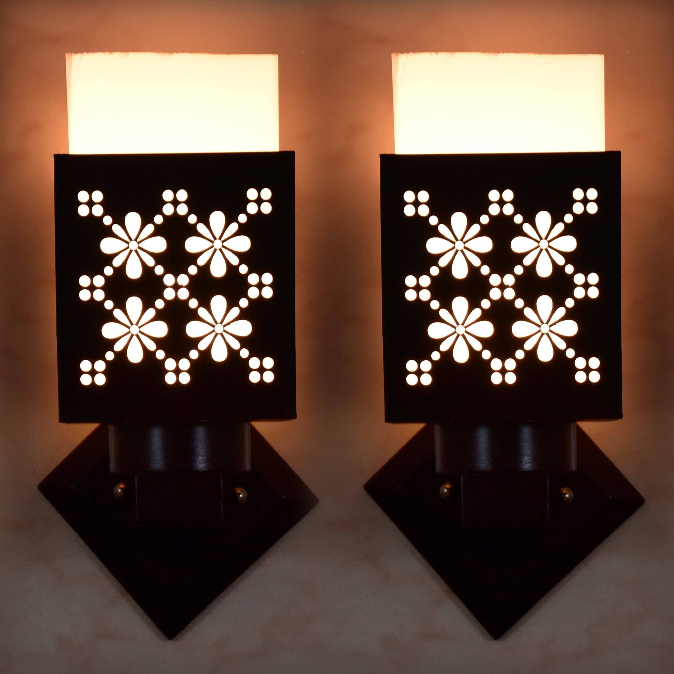 1st Time Multicolor Up Light Wall Lamp ( Pack of 2 ) 1st Time Multicolor Up Light Wall Lamp ( Pack of 2 )