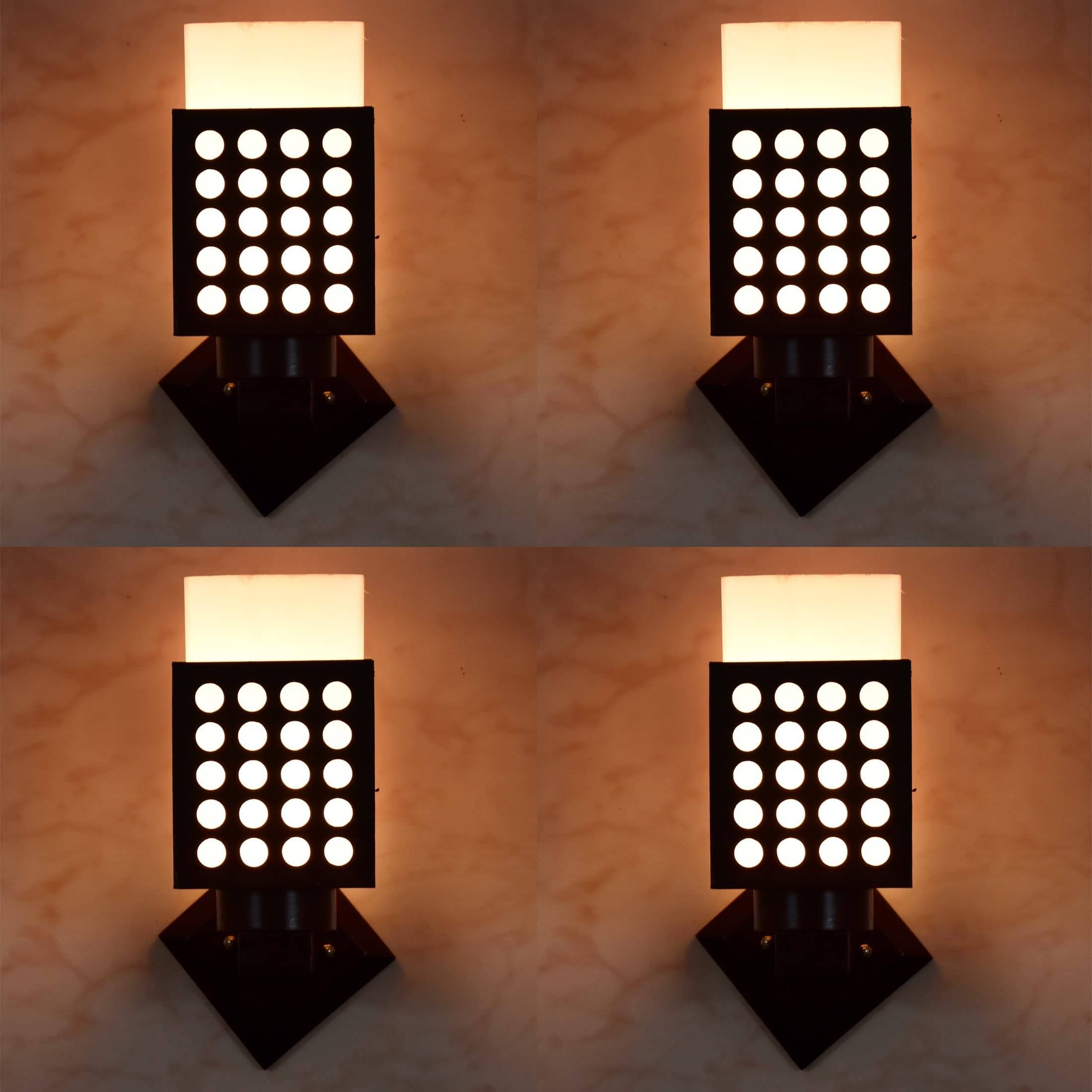 1st Time Multicolor Up Light Wall Lamp ( Pack of 4 ) 1st Time Multicolor Up Light Wall Lamp ( Pack of 4 )