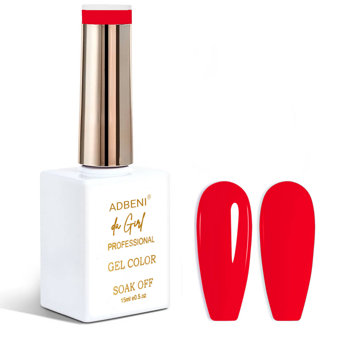     			Adbeni Red Glossy Nail Polish 15 ( Pack of 1 )