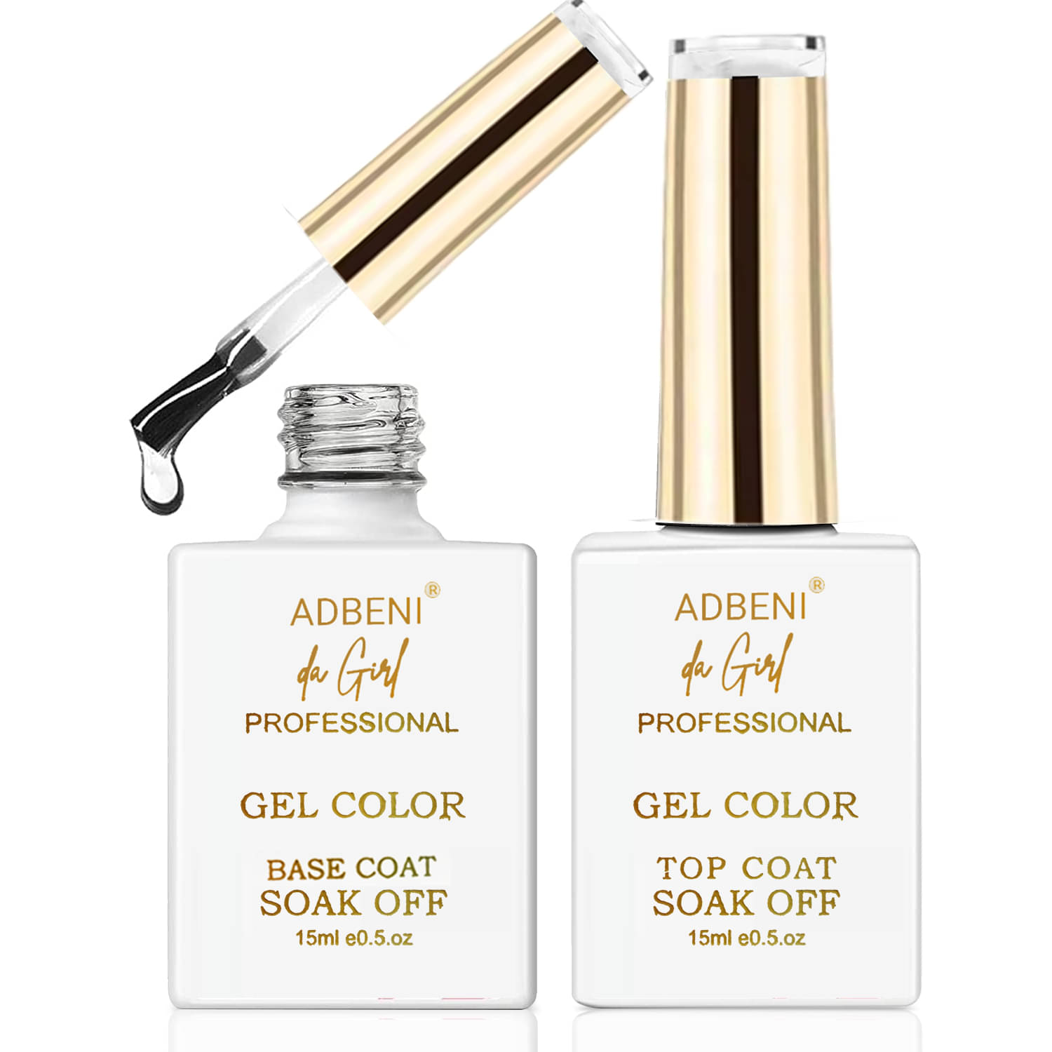     			Adbeni White Glossy Gel Coat 30 ( Pack of 2 )