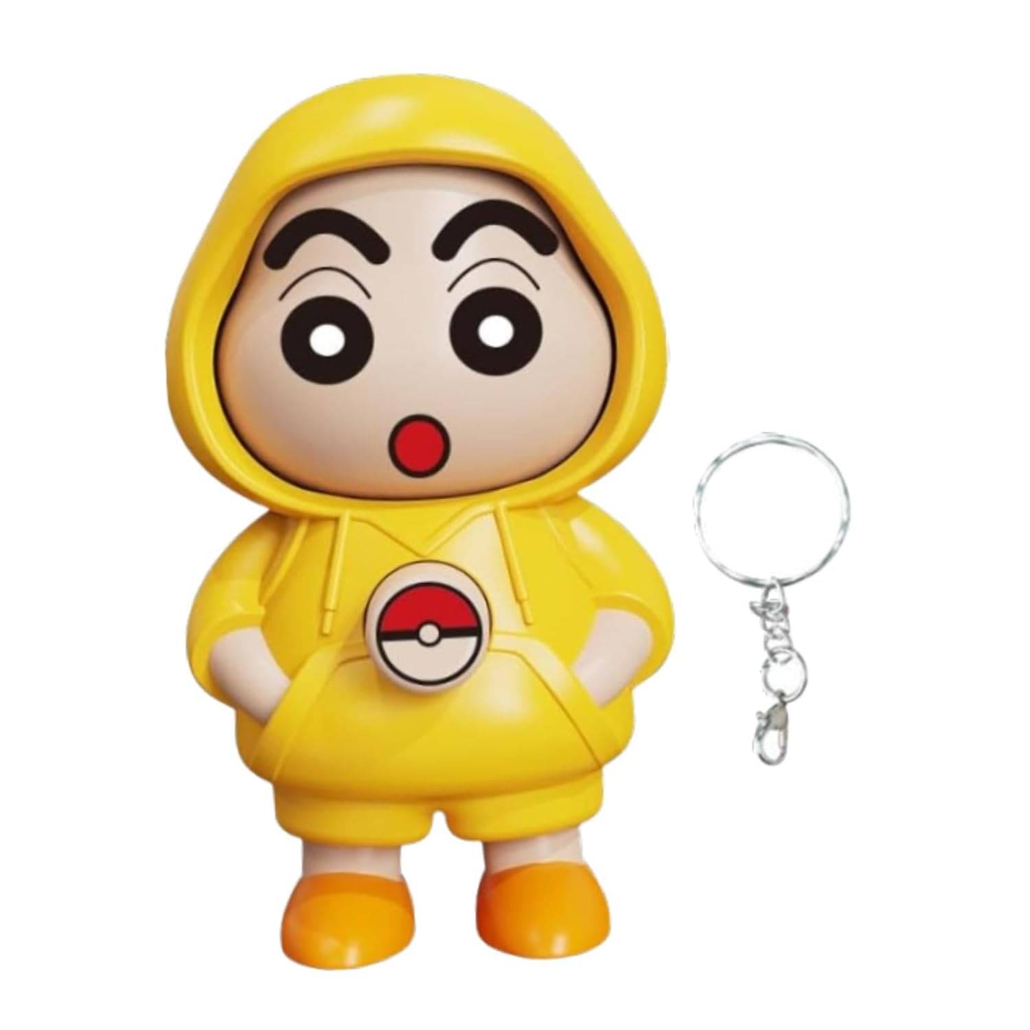     			Sinchan Expression Changeable Toy Keychain