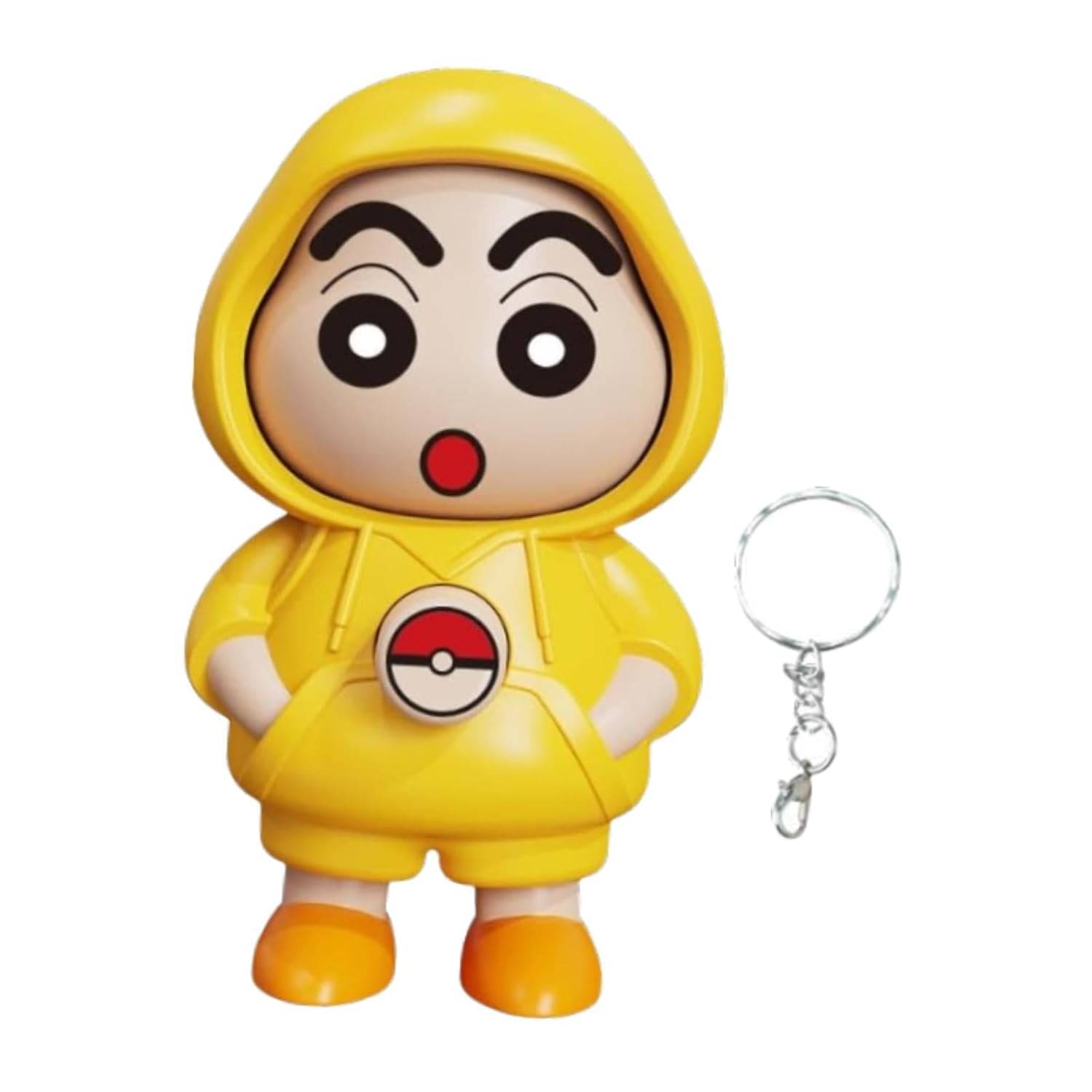     			Sinchan Expression Changeable Toy Keychain