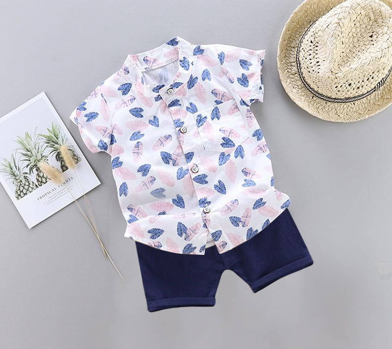DANGAR Pack of 1 Unisex Cotton Blend Shirt & Shorts Set ( Pink ) DANGAR Pack of 1 Unisex Cotton Blend Shirt & Shorts Set ( Pink )