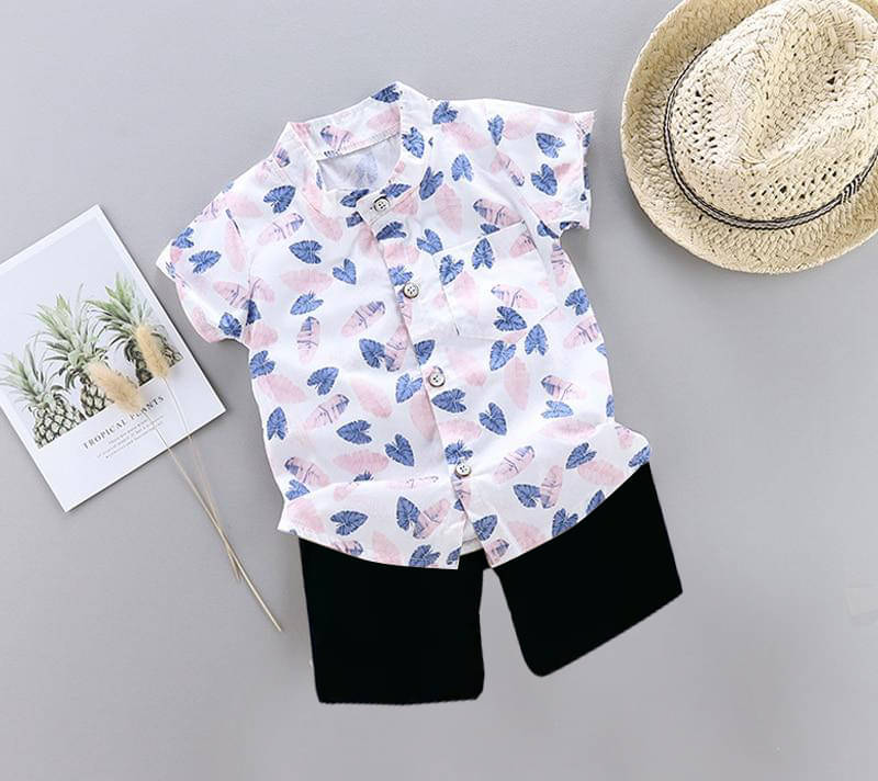 DANGAR Pack of 1 Unisex Cotton Blend Shirt & Shorts Set ( Pink ) DANGAR Pack of 1 Unisex Cotton Blend Shirt & Shorts Set ( Pink )