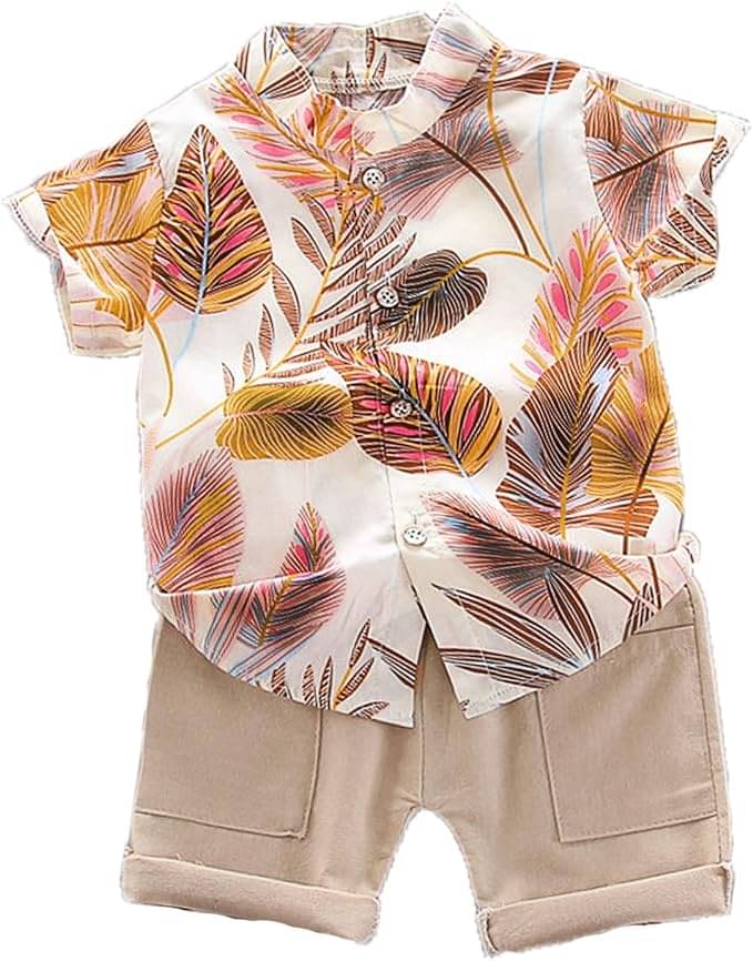     			DANGAR Pack of 1 Unisex Cotton Blend Shirt & Shorts Set ( Yellow )