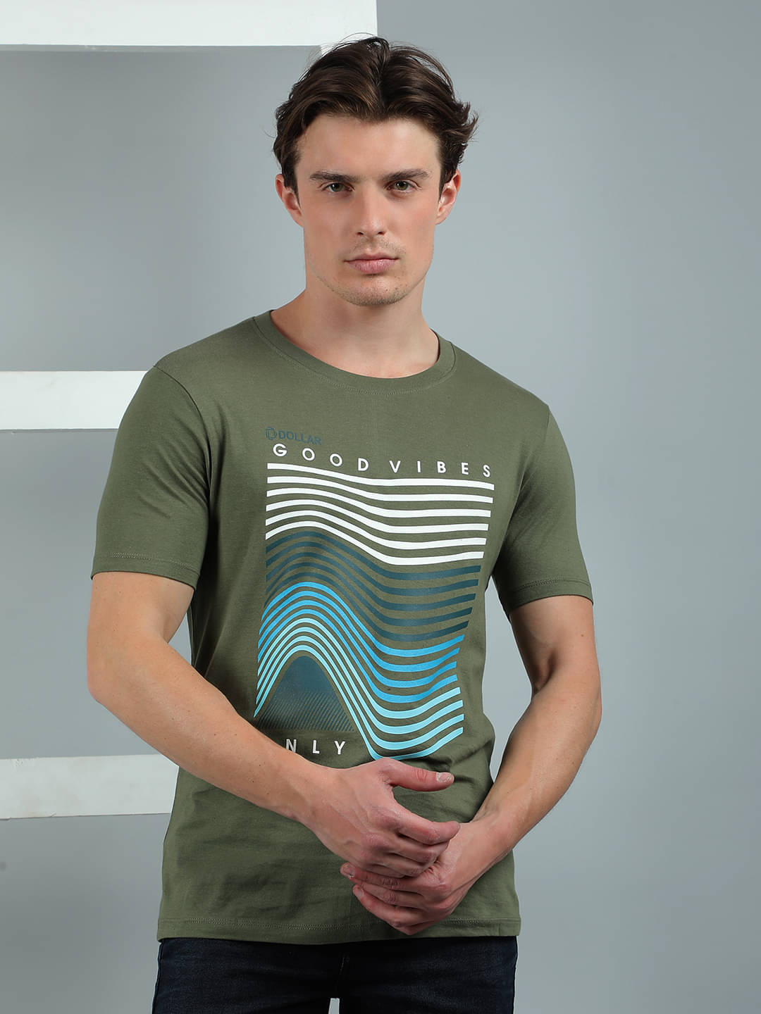 Dollar Cotton Regular Fit Printed Half Sleeves Men's Round T-Shirt - Green ( Pack of 1 ) Dollar Cotton Regular Fit Printed Half Sleeves Men's Round T-Shirt - Green ( Pack of 1 )