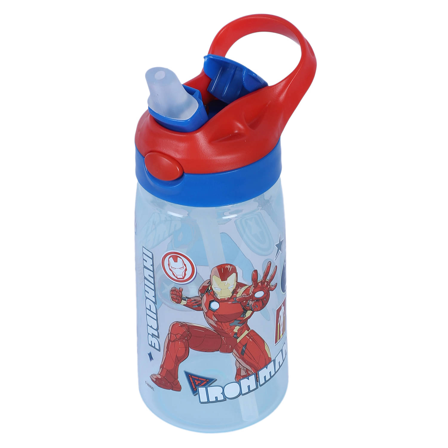     			Gluman Sorbo Dark Blue Polypropylene Sipper Water Bottle 550 mL ( Set of 1 )