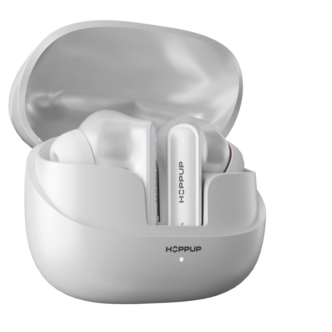     			HOPPUP AirDoze F51 Earbuds In Ear TWS White