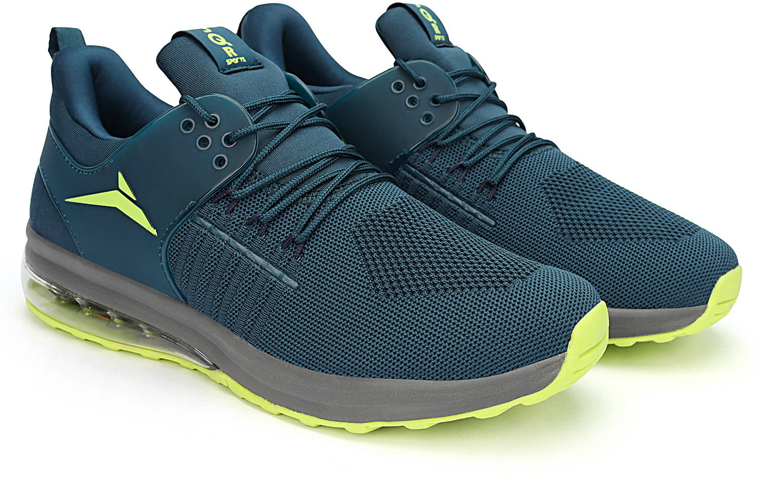 JQR RTGS PLUS Green Men's Sports Running Shoes     			JQR RTGS PLUS Green Men's Sports Running Shoes