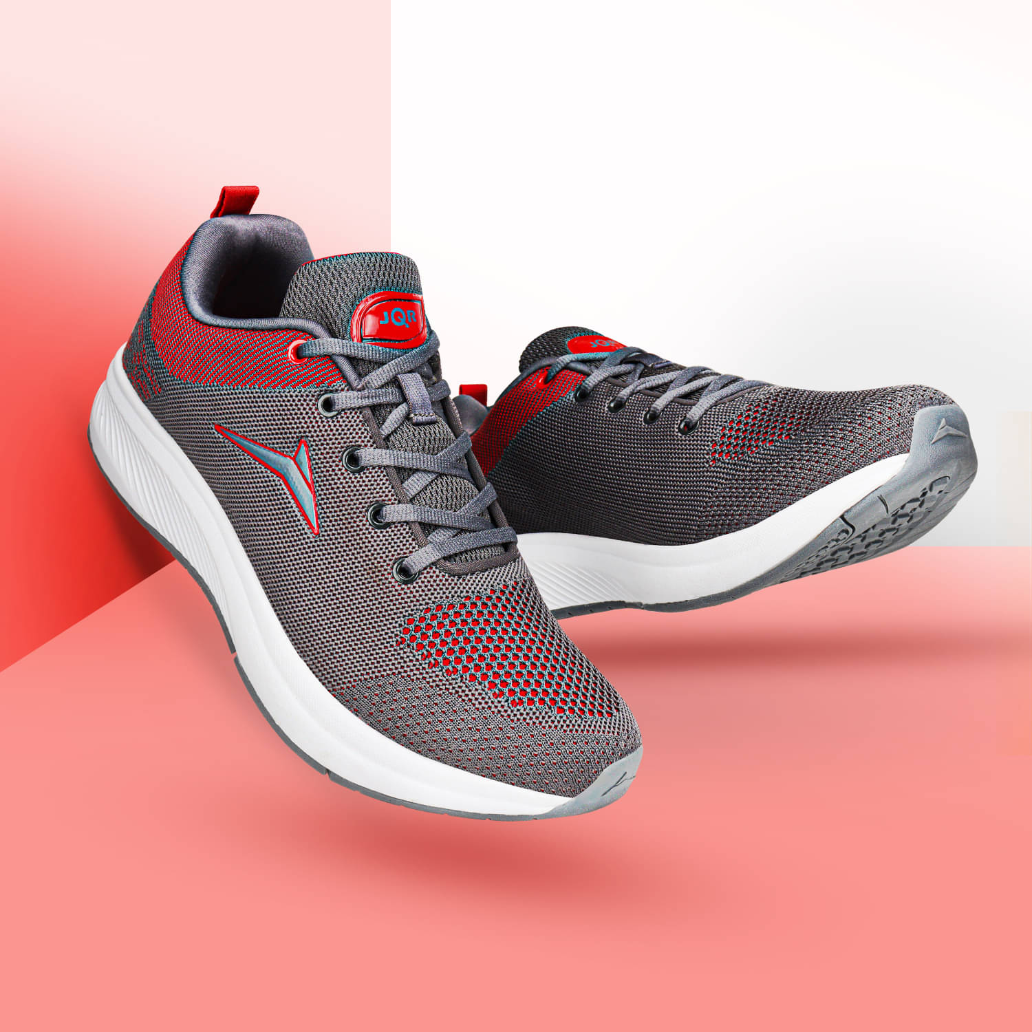     			JQR SPECIAL-001 PLUS Dark Grey Men's Sports Running Shoes