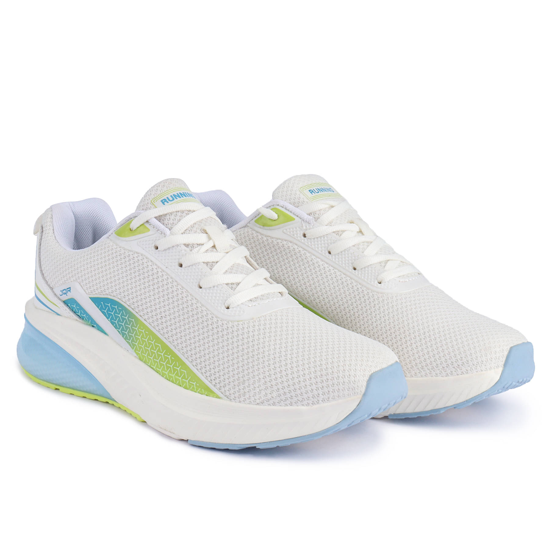 JQR ZAPATOS-10 White Men's Sports Running Shoes JQR ZAPATOS-10 White Men's Sports Running Shoes